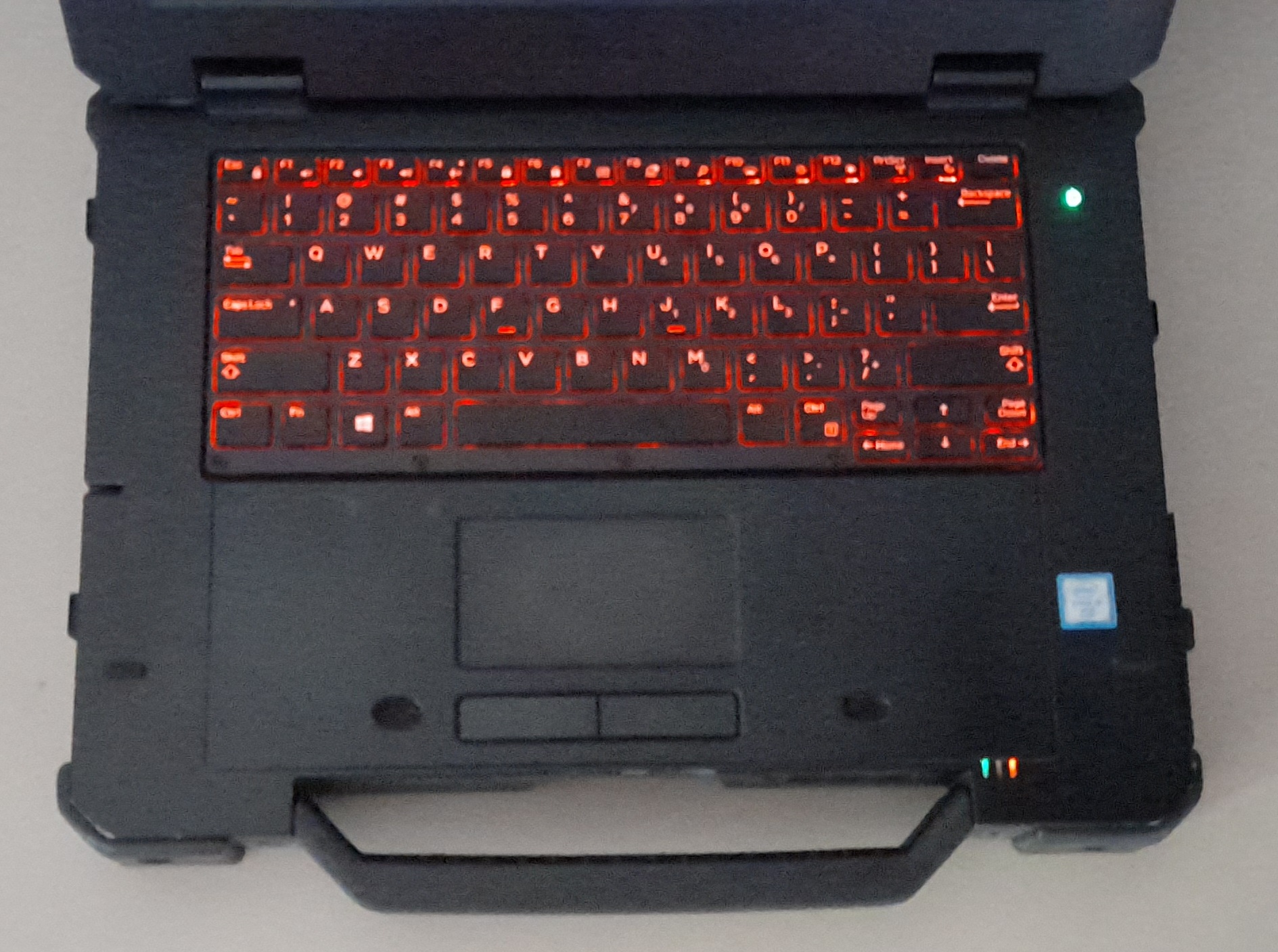 FULLY RUGGED DELL EXTREME 7414 CORE i7 WITH 32GB RAM/256GB SSD/HDMI/SERIAL PORTS/DVDRW DRIVE/SIM CARD