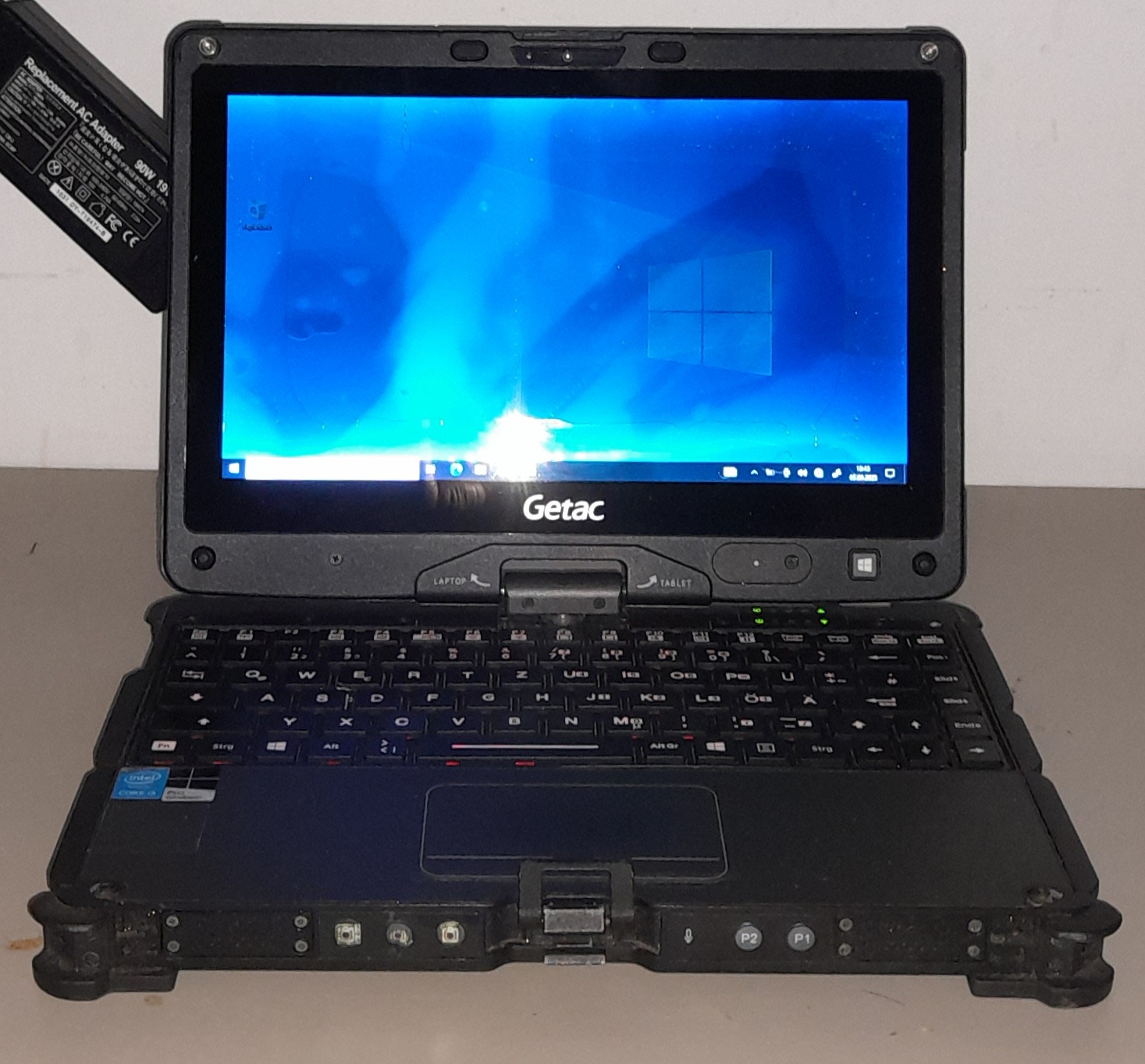 FULLY RUGGED GETAC V110 G2 CORE i5 WITH 8GB RAM/HDMI WINDOWS 11/SIM CARD/BACKLIT KEYBOARD
