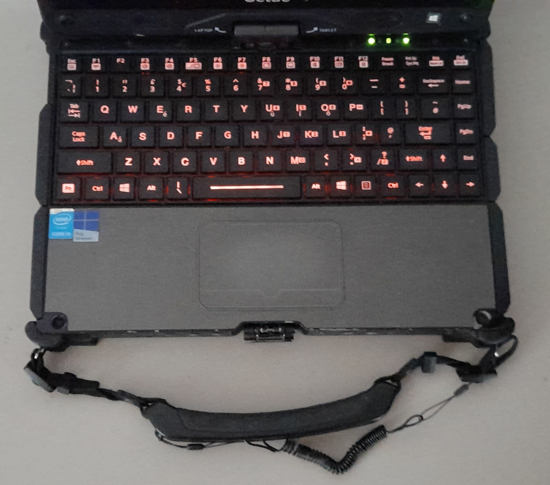 FULLY RUGGED GETAC V110 G2 CORE i5 WITH NEW 12GB RAM/NEW 1TB SSD / HDMI WINDOWS 11 GPS SIM CARD