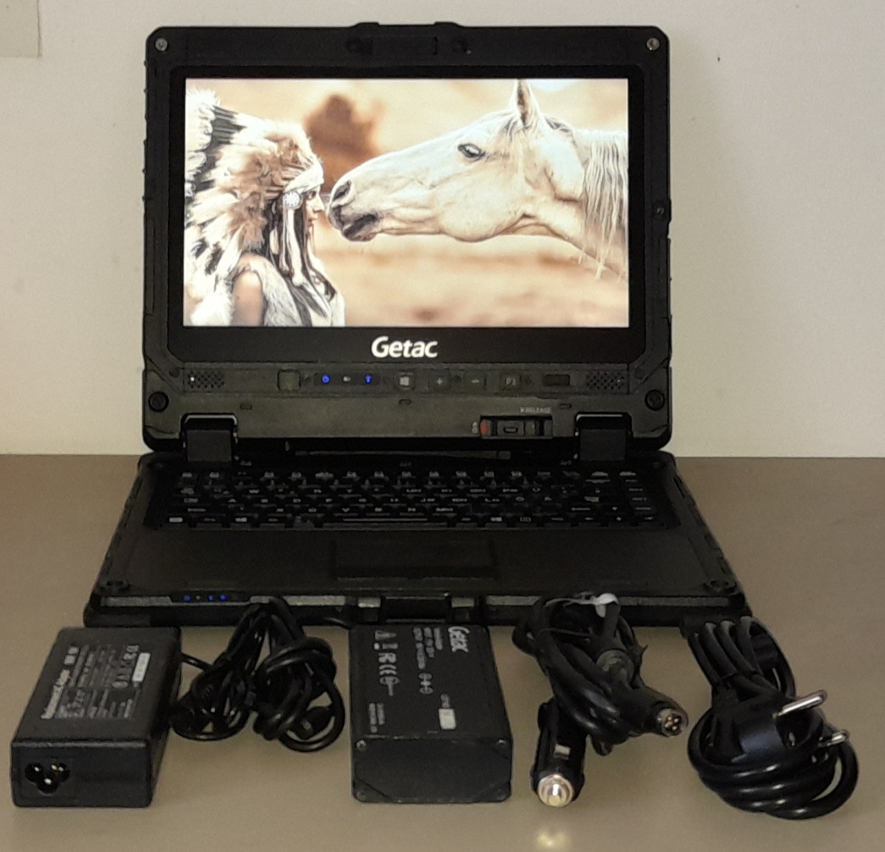 FULLY RUGGED GETAC K120 WITH NEW 1TB SSD/NEW 64GB RAM/GPS/4G-LTE SIMCARD/HDMI/SERIAL PORT/NEW HAND STRAP/NEW CHARGER