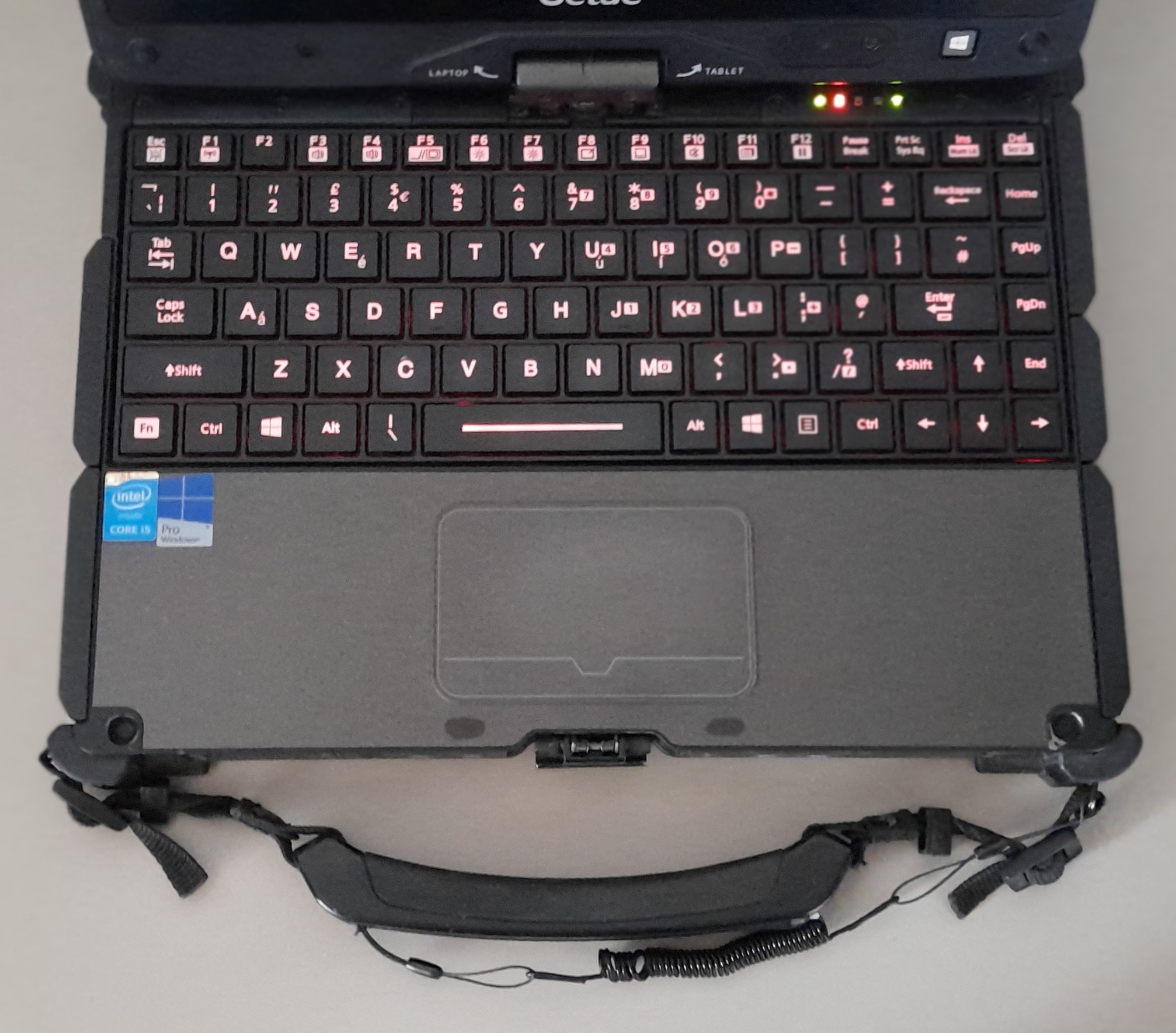 FULLY RUGGED GETAC V110 G2 CORE i5 WITH NEW 12GB RAM/NEW 1TB SSD/HDMI WINDOWS 11 GPS/SIM CARD/BLUETOOTH