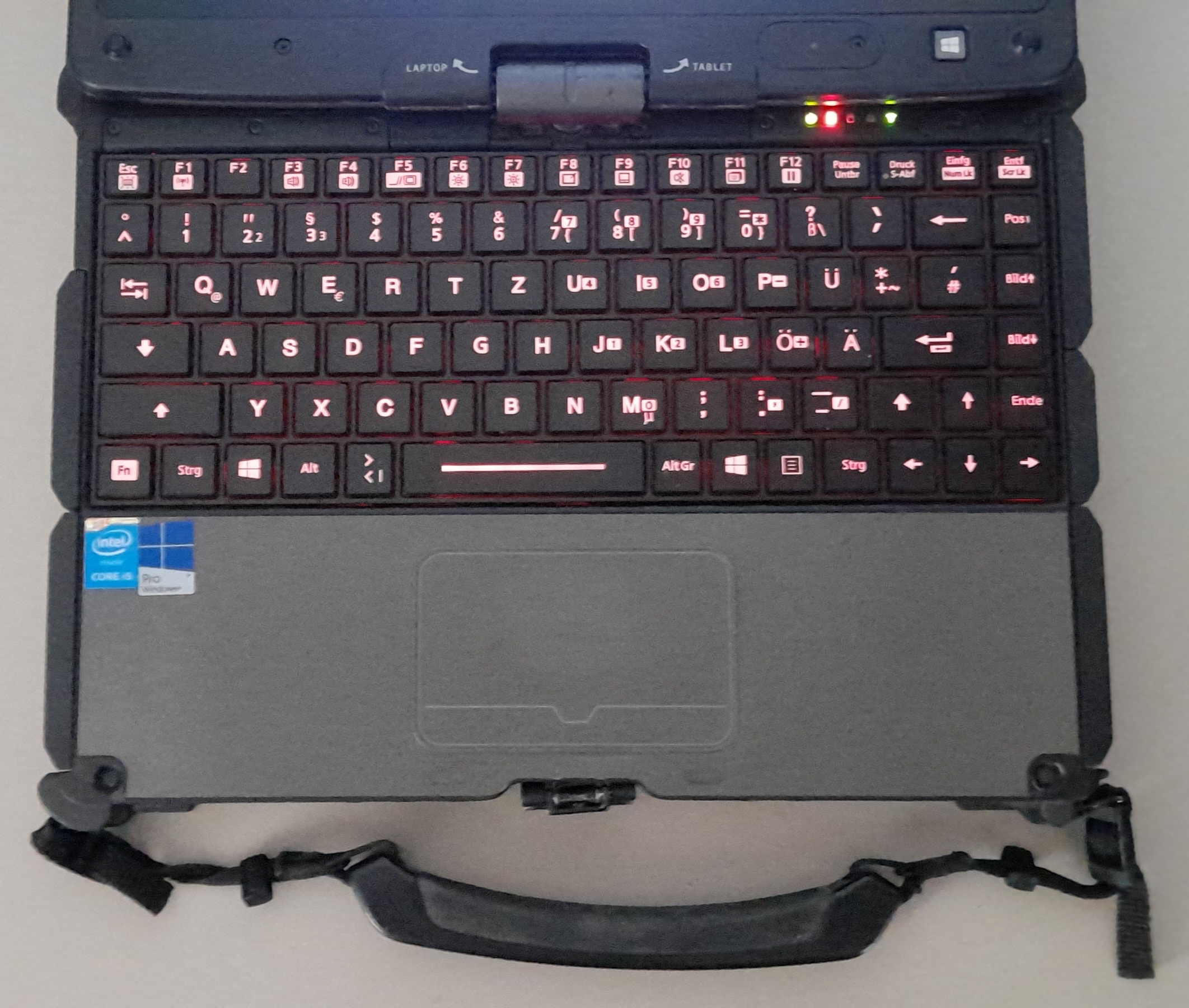 FULLY RUGGED GETAC V110 G2 CORE i5 WITH NEW 12GB RAM/HDMI WINDOWS 11/SIM CARD/BLUETOOTH