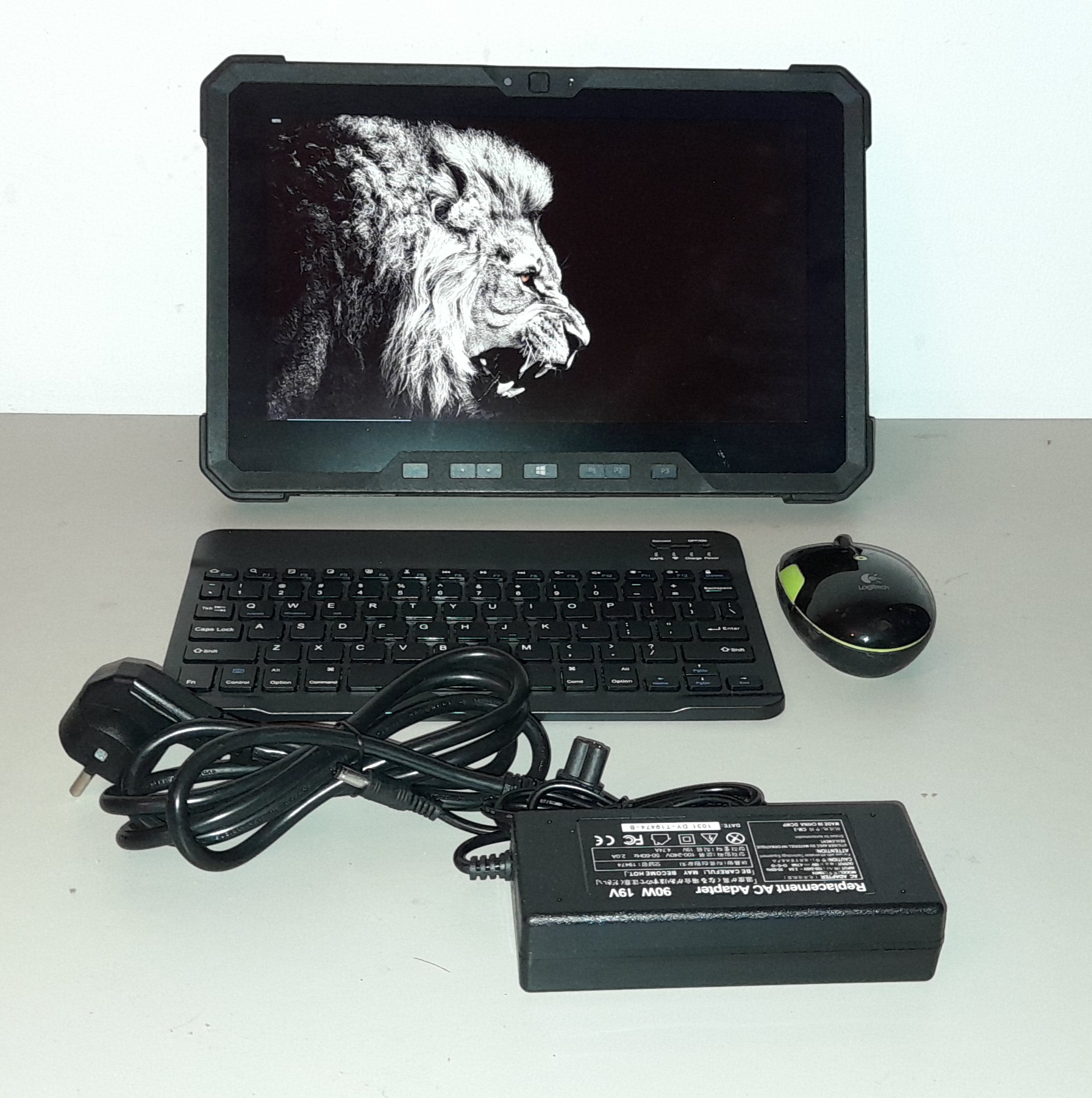 FULLY RUGGED DELL 7212 WITH 1TB SSD 8GB RAM KEYBOARD + MOUSE
