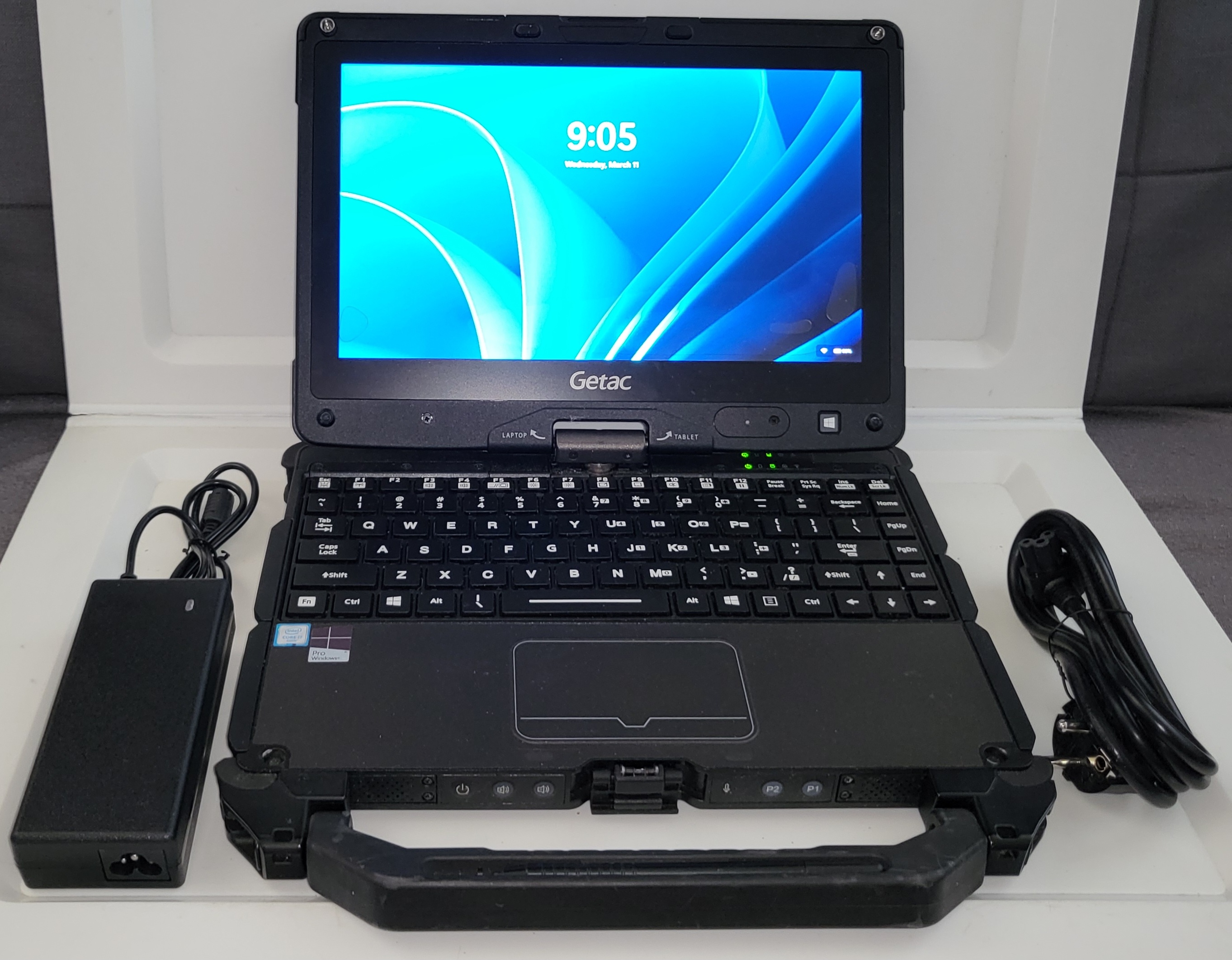 FULLY RUGGED GETAC V110 G3 CORE i7 WITH 8GB RAM/256GB SSD/HDMI WINDOWS 11/GPS