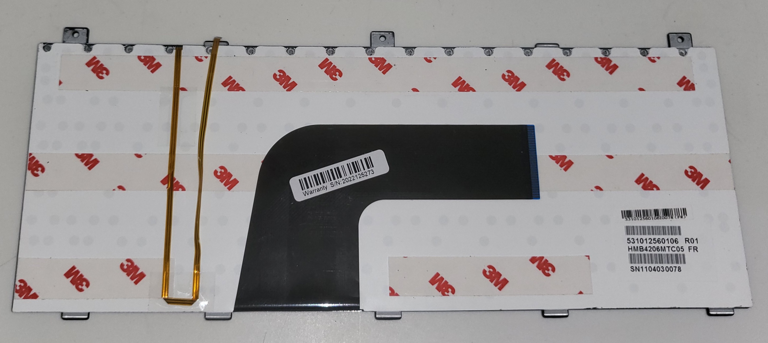 Brand New Genuine Getac V110 / Getac V100 Keyboard With French AZERTY Layout And Backlit