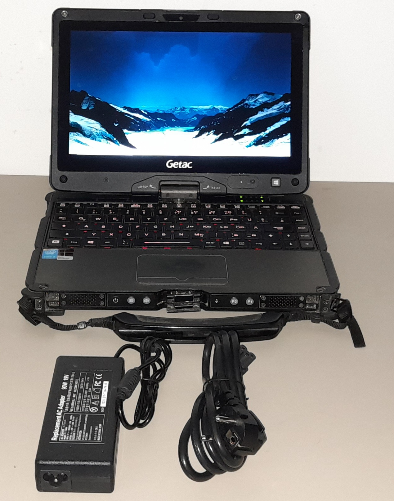 FULLY RUGGED GETAC V110 G2 CORE i5 WITH NEW 12GB RAM/HDMI WINDOWS 11/SIM CARD/BLUETOOTH