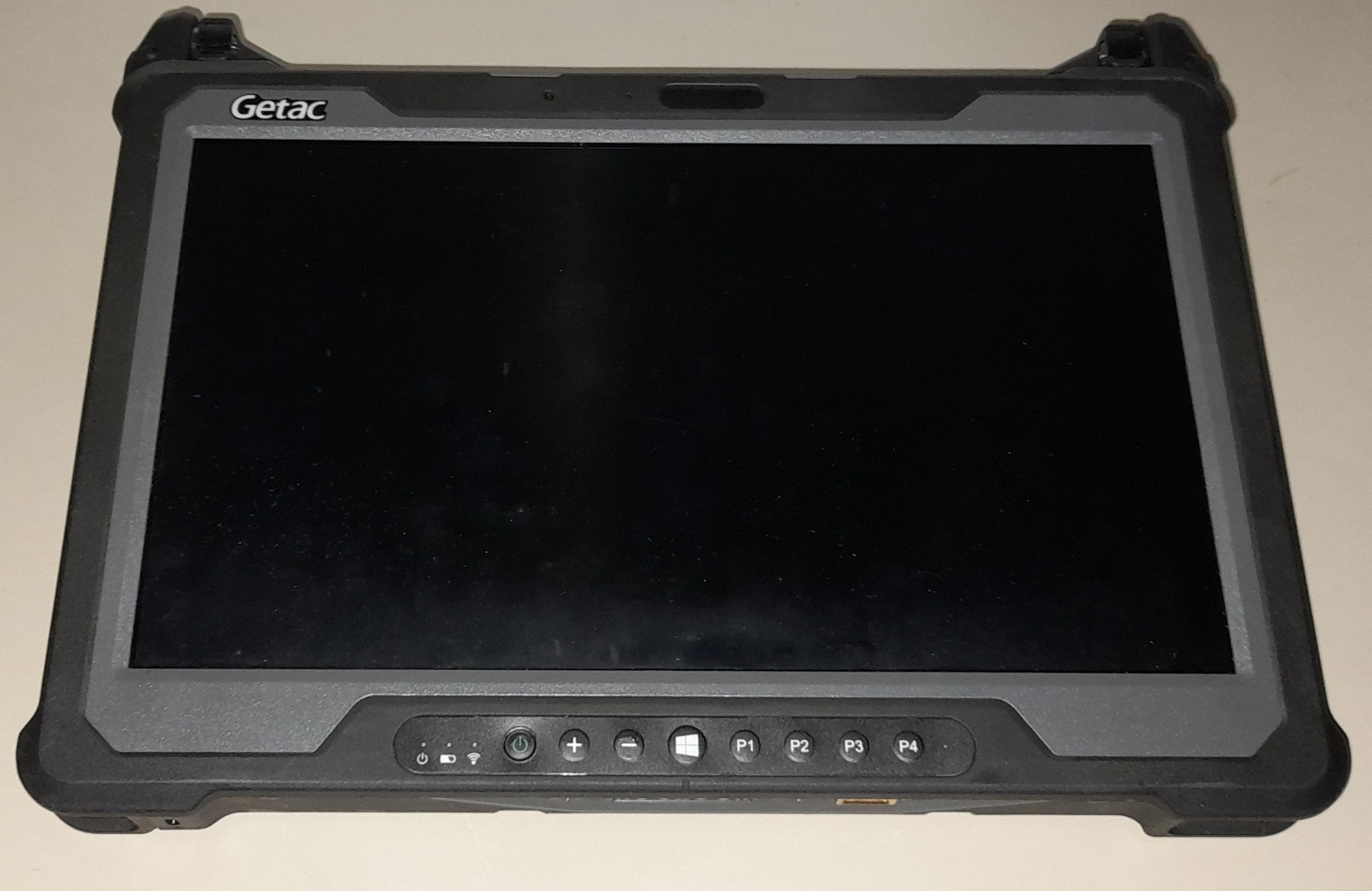 FULLY RUGGED GETAC A140 - 14" Intel Core i7 - 48GB RAM - 1TB NEW SSD, DOCKING STATION, BACKLIT KEYBOARD HEAVY DUTY VEHICLE CHARGER