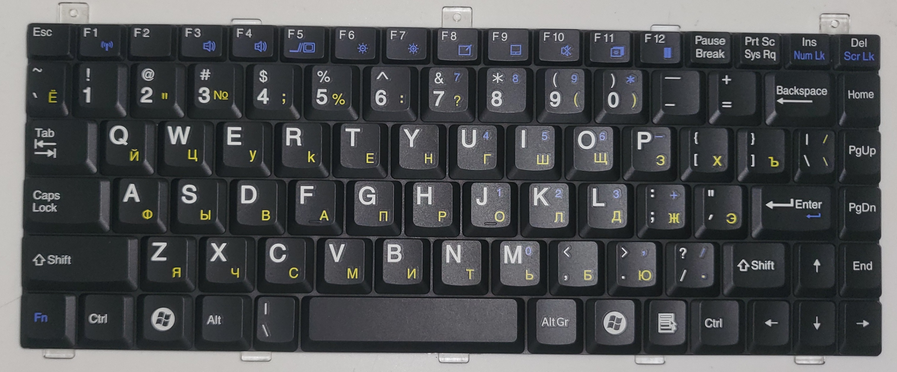 Brand New Genuine Getac V110 / Getac V100 Keyboard With Russian QWERTY Layout