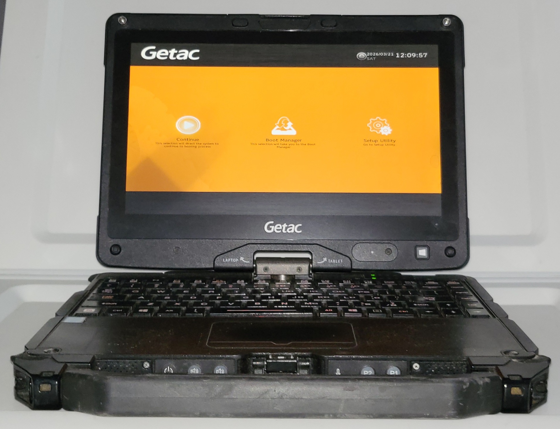 FULLY RUGGED GETAC V110 G3 CORE i7 WITH 8GB RAM/128GB SSD/HDMI WINDOWS 11/GPS