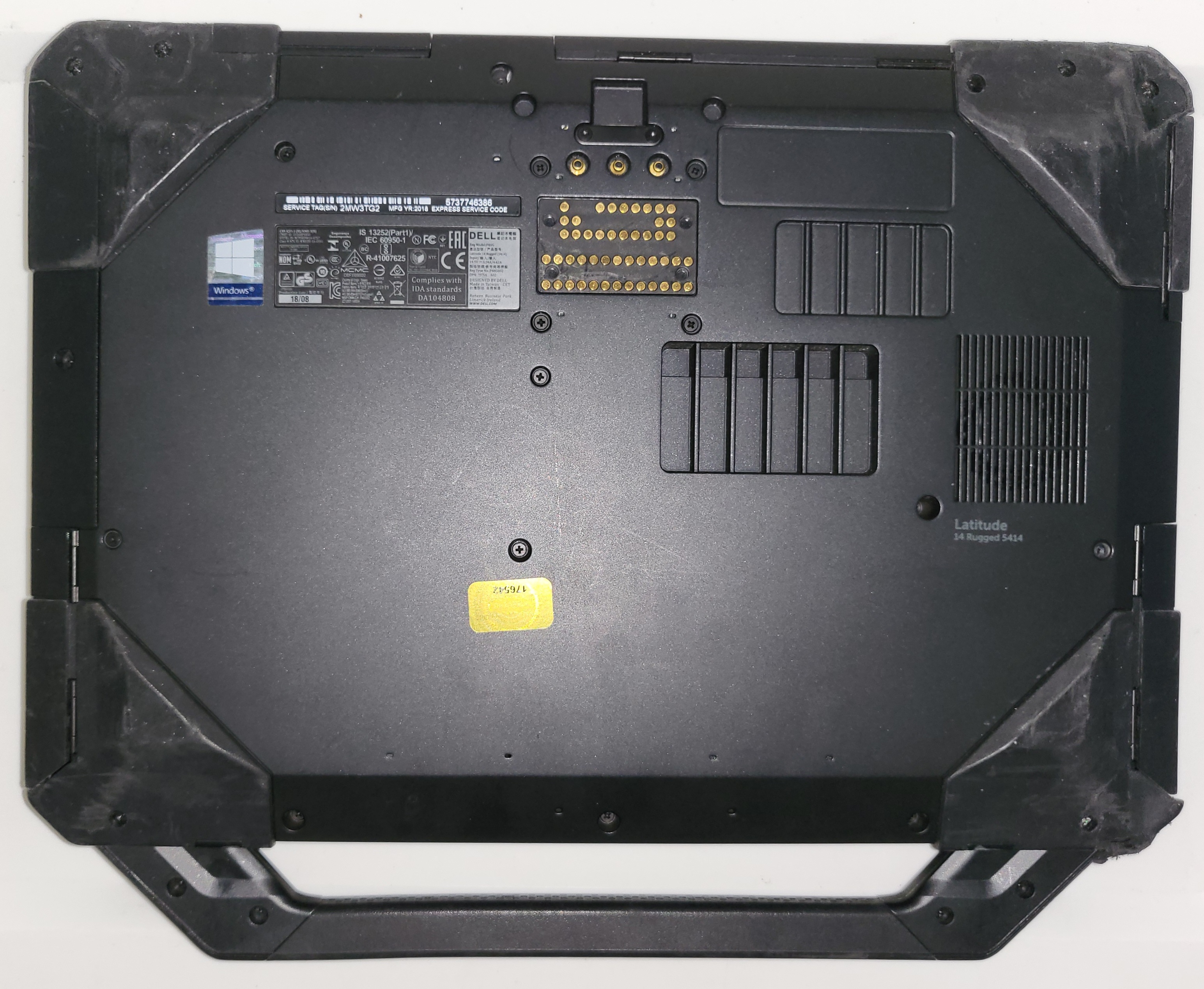 FULLY RUGGED DELL 5414 CORE i7 WITH 1TB SSD 32GB RAM FULL HD-TOUCHSCREEN