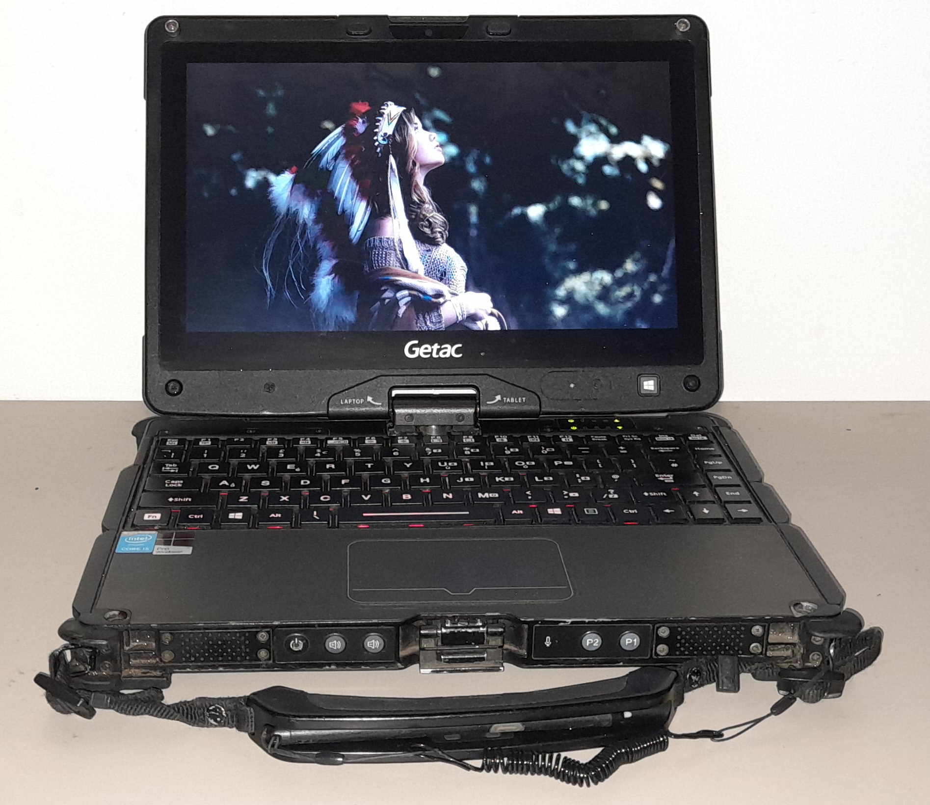 FULLY RUGGED GETAC V110 G2 CORE i5 WITH NEW 12GB RAM/NEW 1TB SSD / HDMI WINDOWS 11 GPS SIM CARD