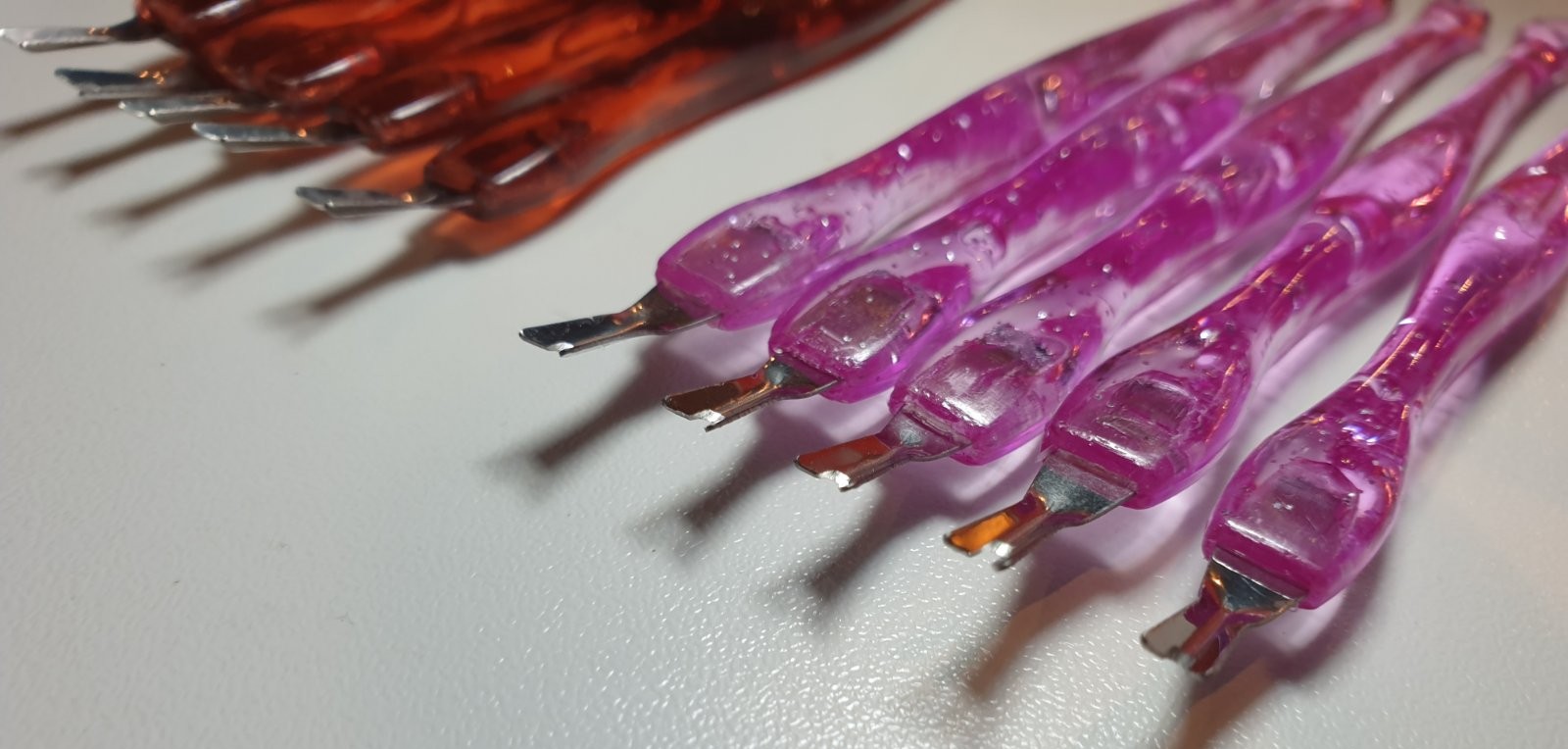 X10 EXTRA WIDE Stainless Steel Shovel Head Trimmer Fork - Callus Dead Skin Remover 