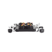 KIT TURBOHD 5 Megapixel / DVR 4 Canales / 4 Cámaras Bala con Micrófono Integrado (exterior 2.8 mm) / Fuente de Poder / Accesorios de Instalación