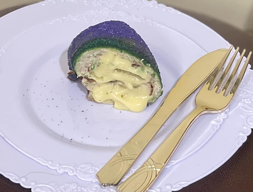 Bavarian Filled King Cake 