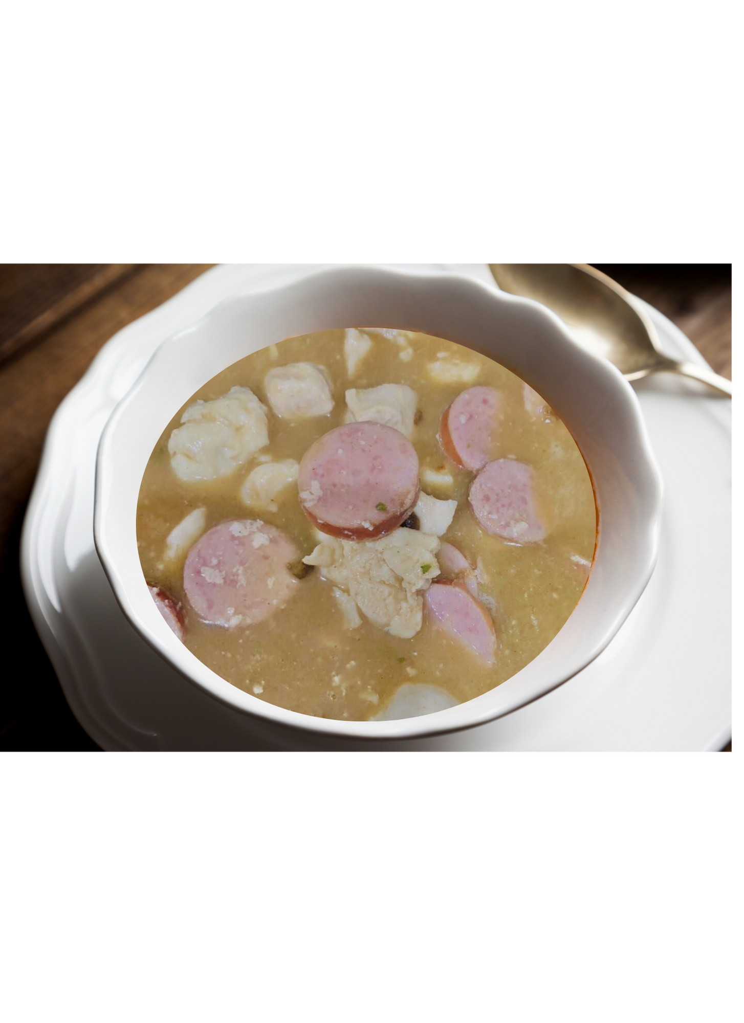 Chicken & Sausage Gumbo/W Rice 