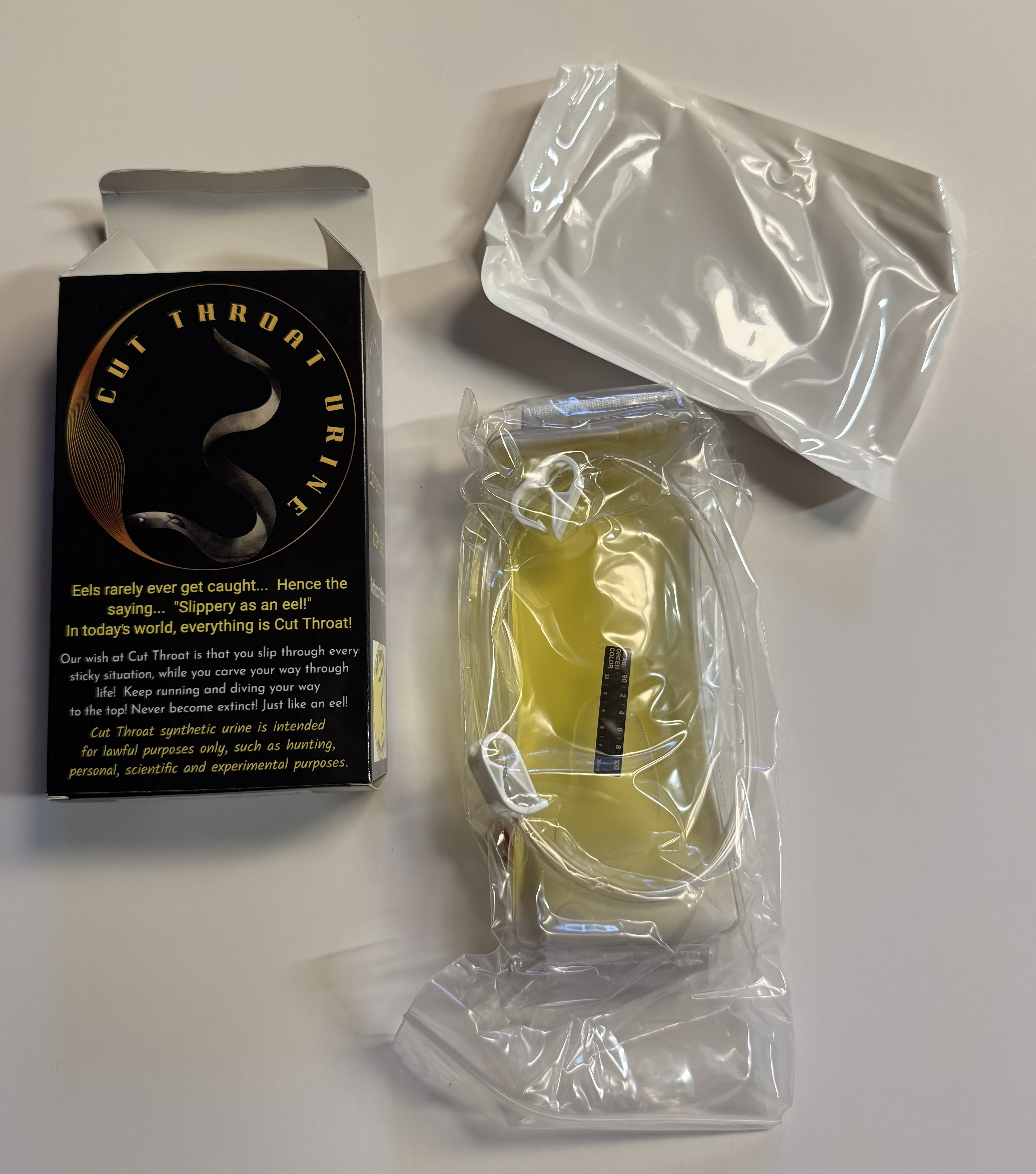 Cut Throat Urine belt kit 