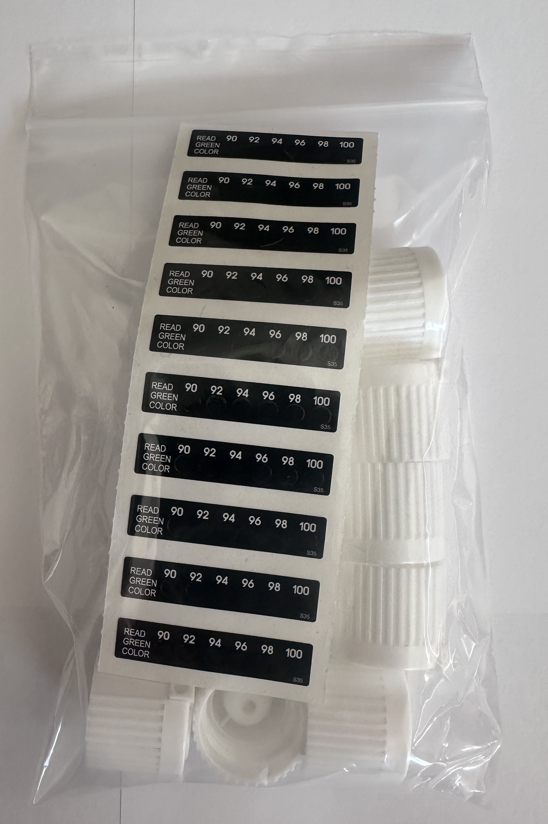 Plastic Sample Bottles Set