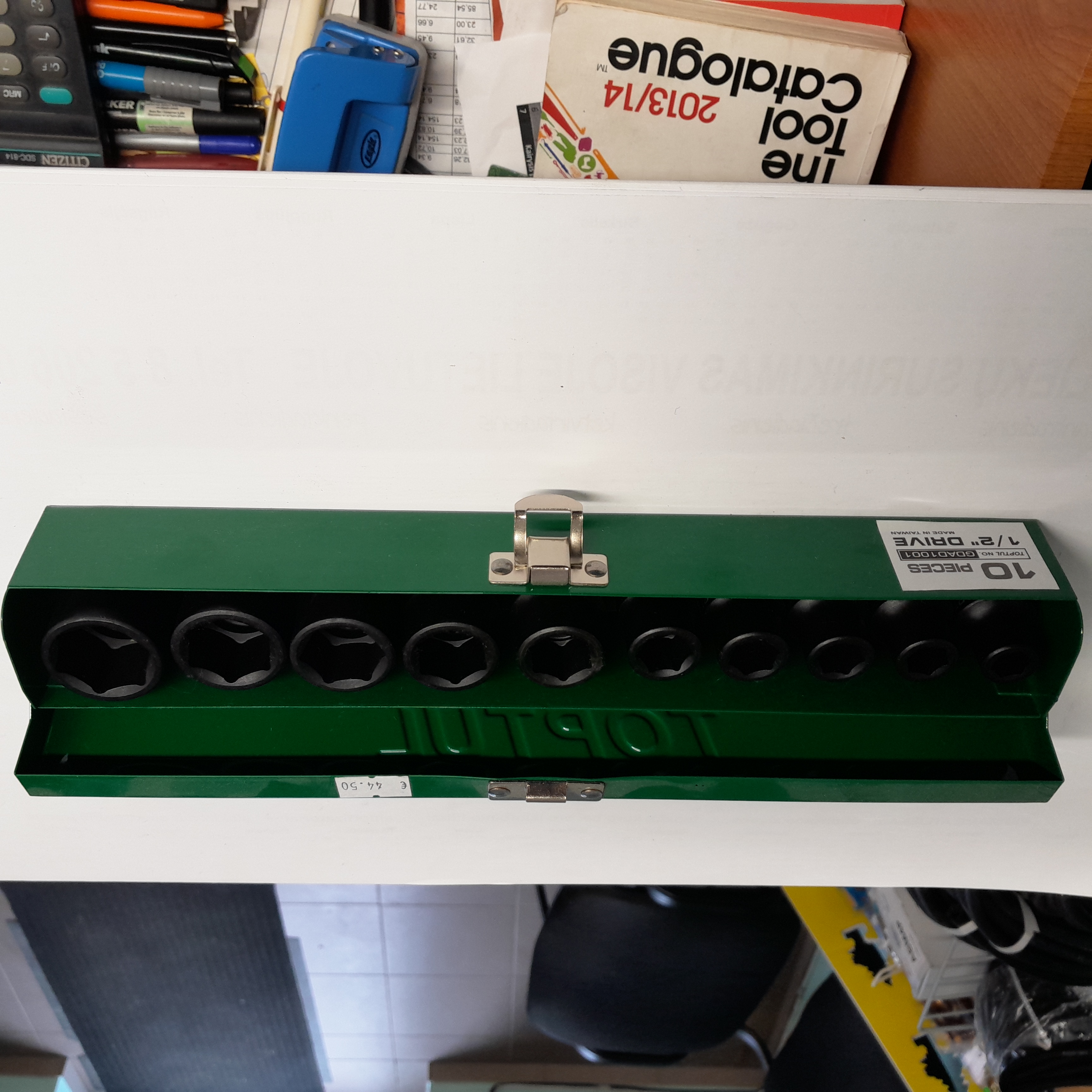 galvuciu komplektas kalamos 10 vnt no 10 iki 24