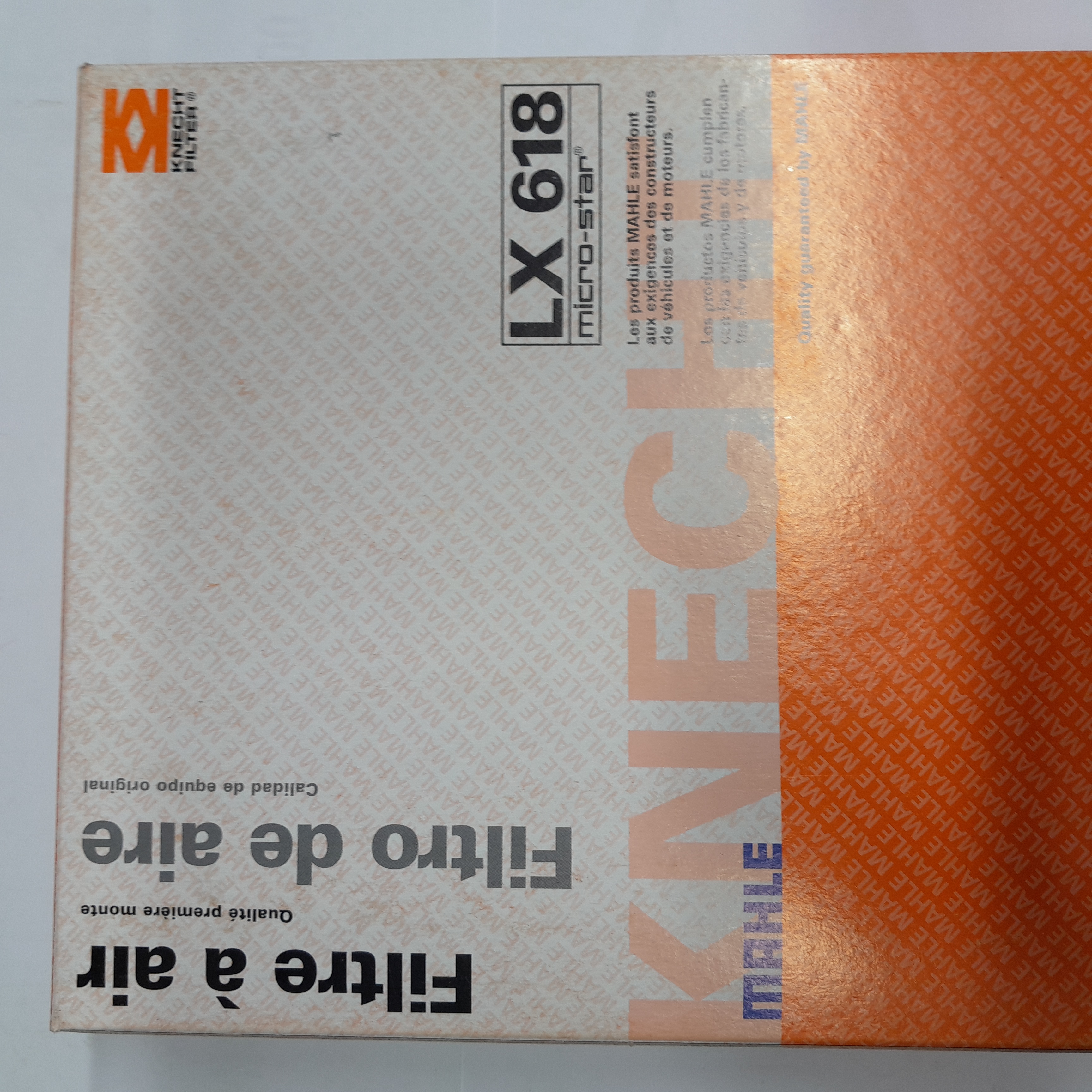  LX 618 oro filtras Knecht