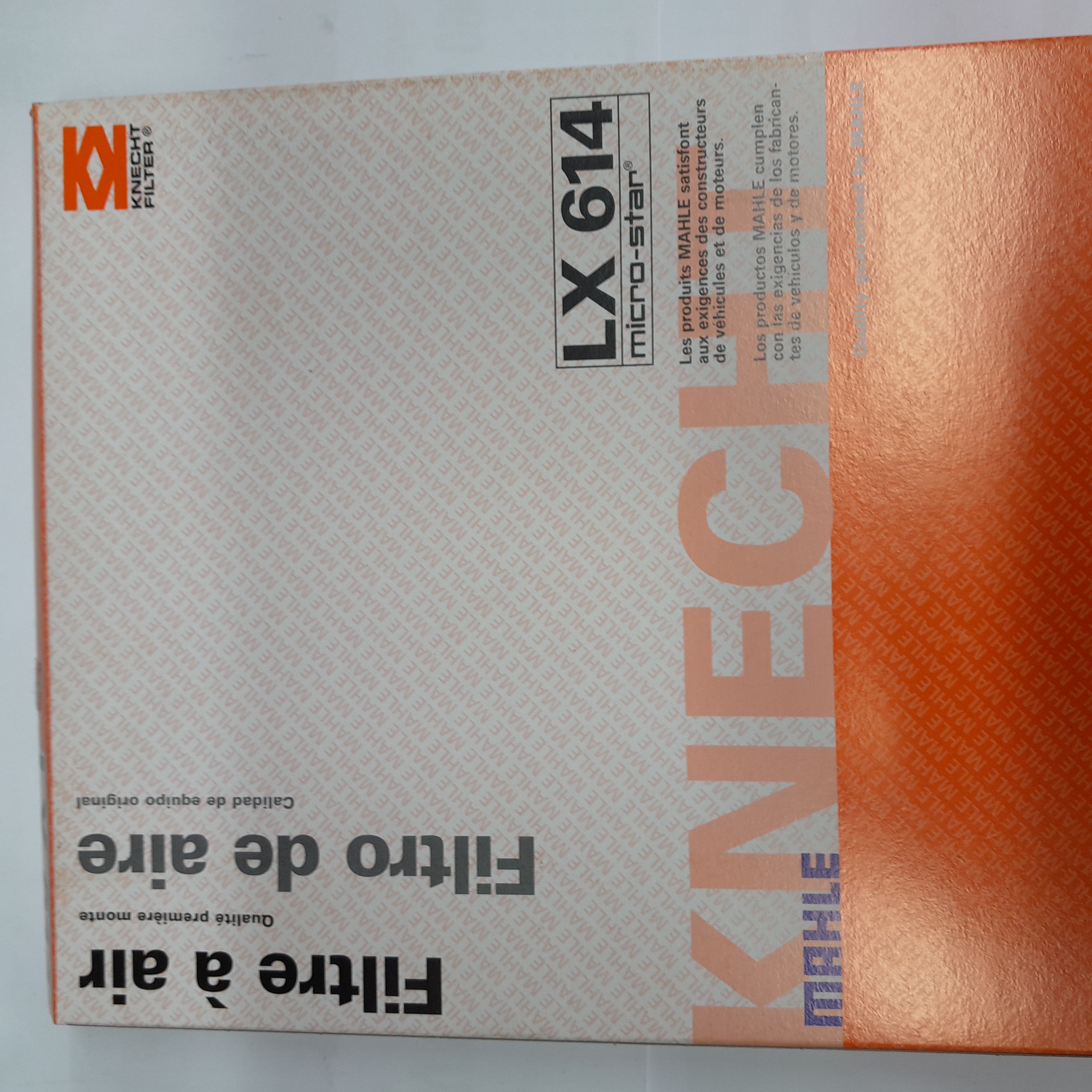  LX 614 oro filtras Knecht