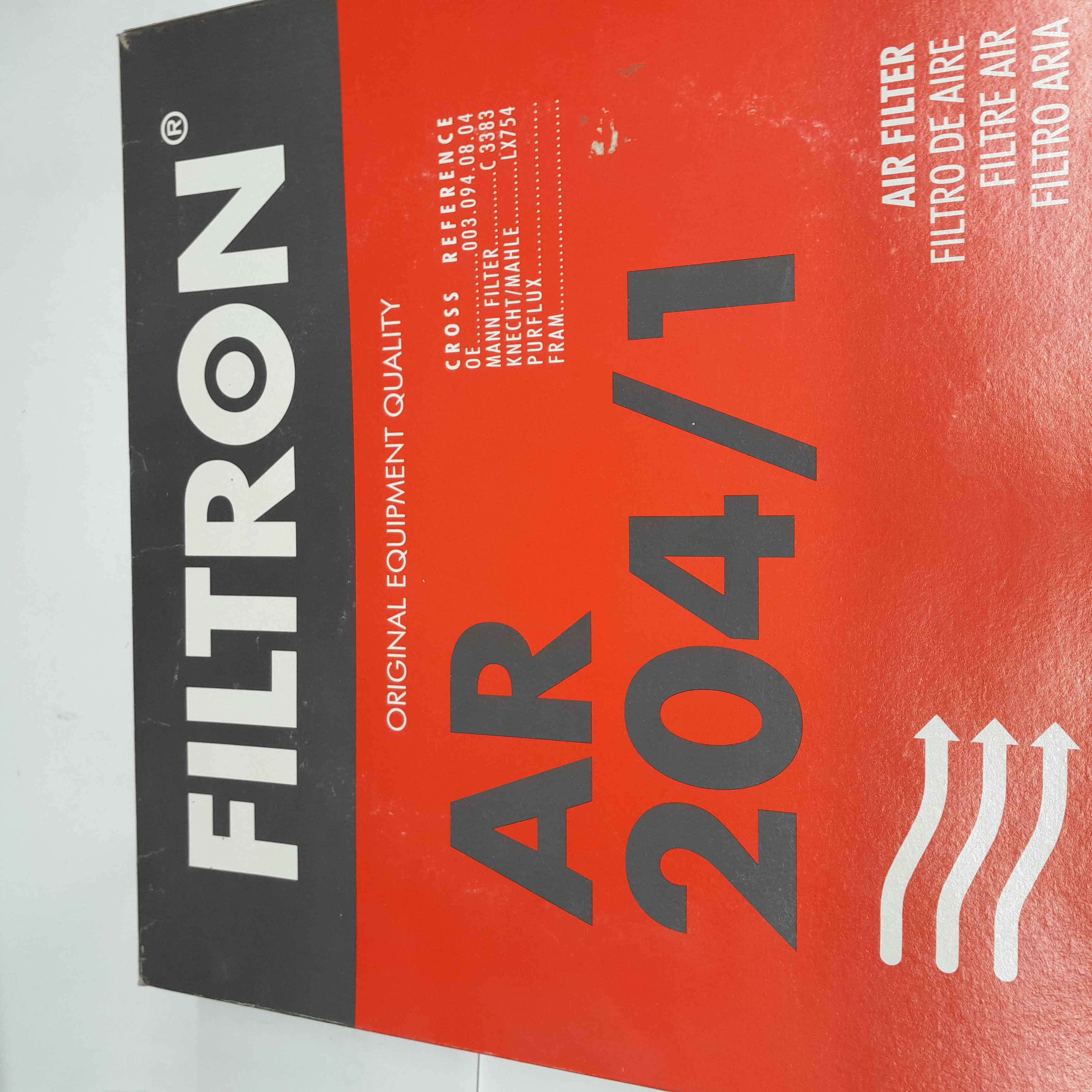  AR 204/1 Oro filtras Filtron