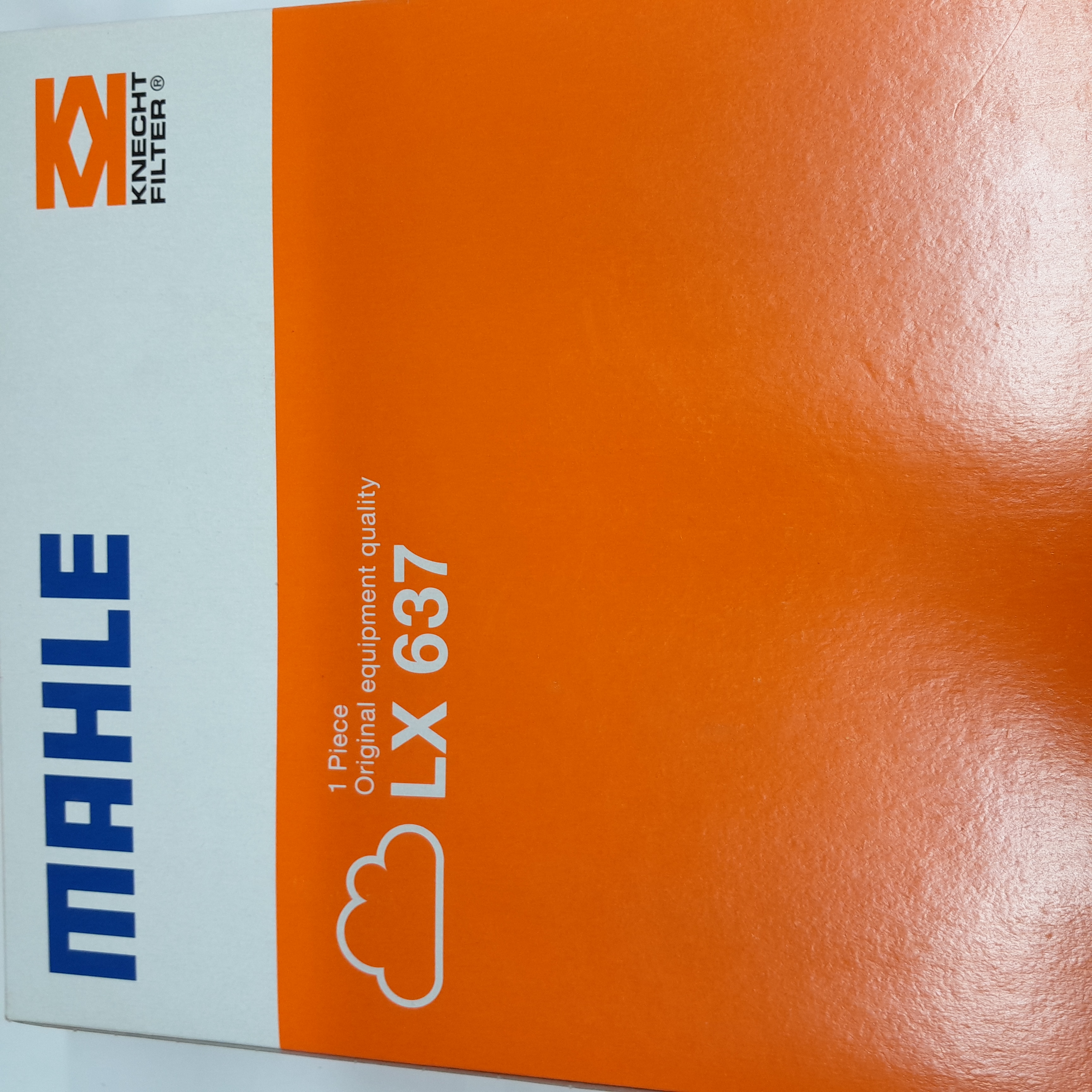 LX 637 Oro filtras MAHLE