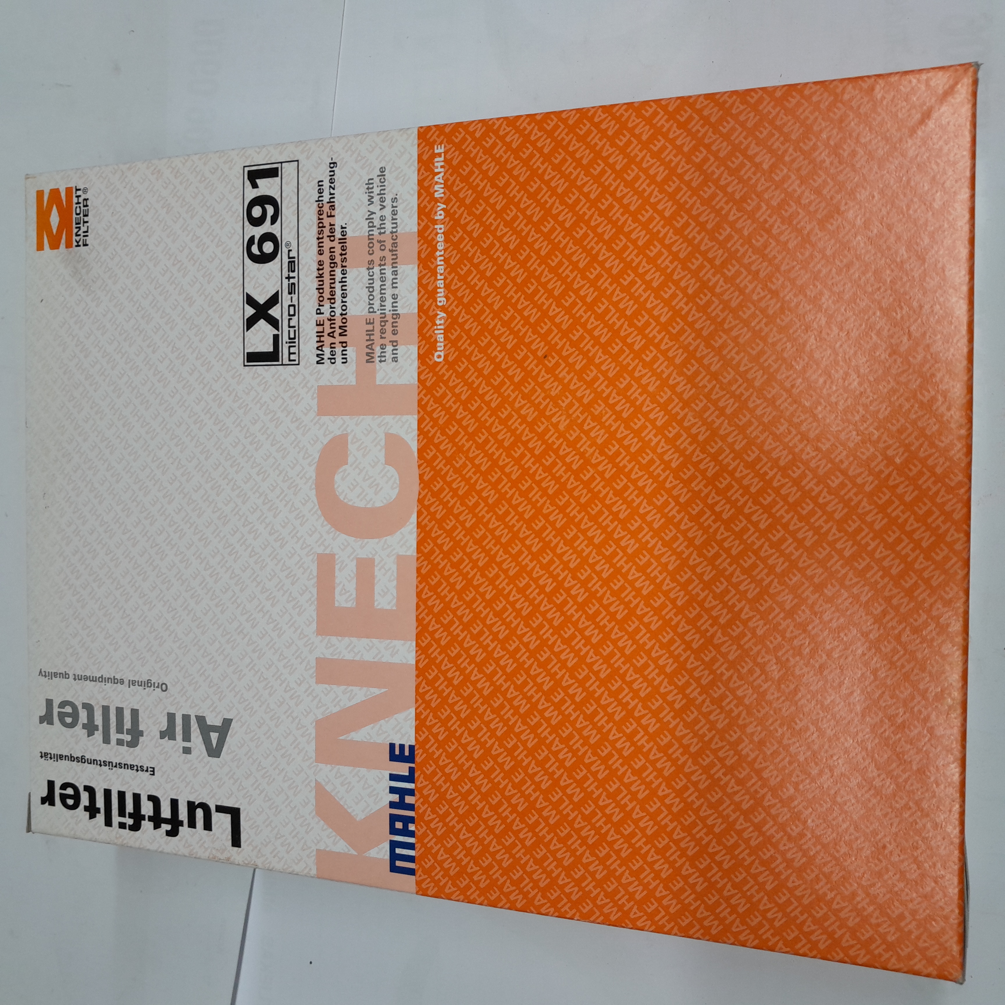  LX 691 Oro filtras Knecht