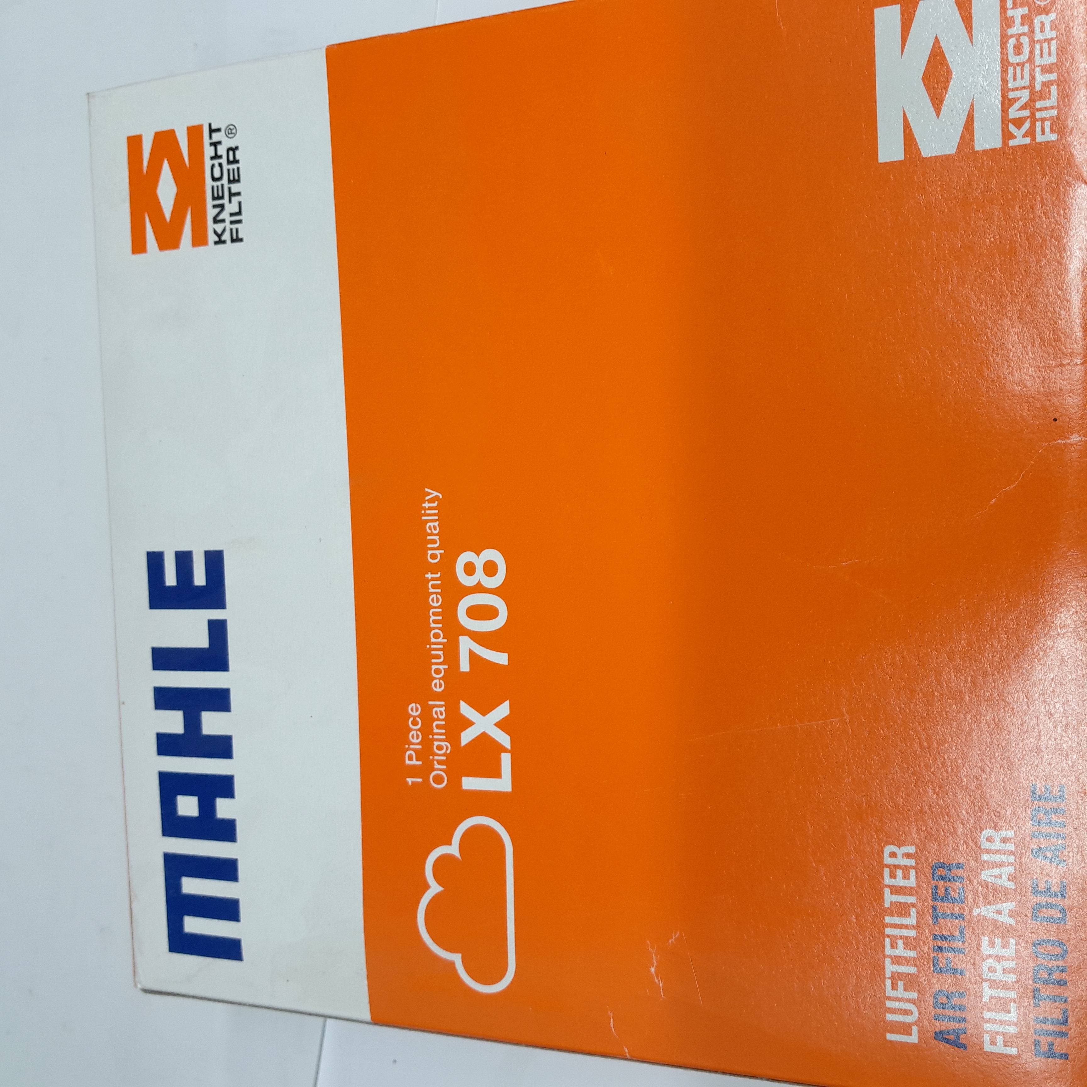  LX 708 oro filtras MAHLE