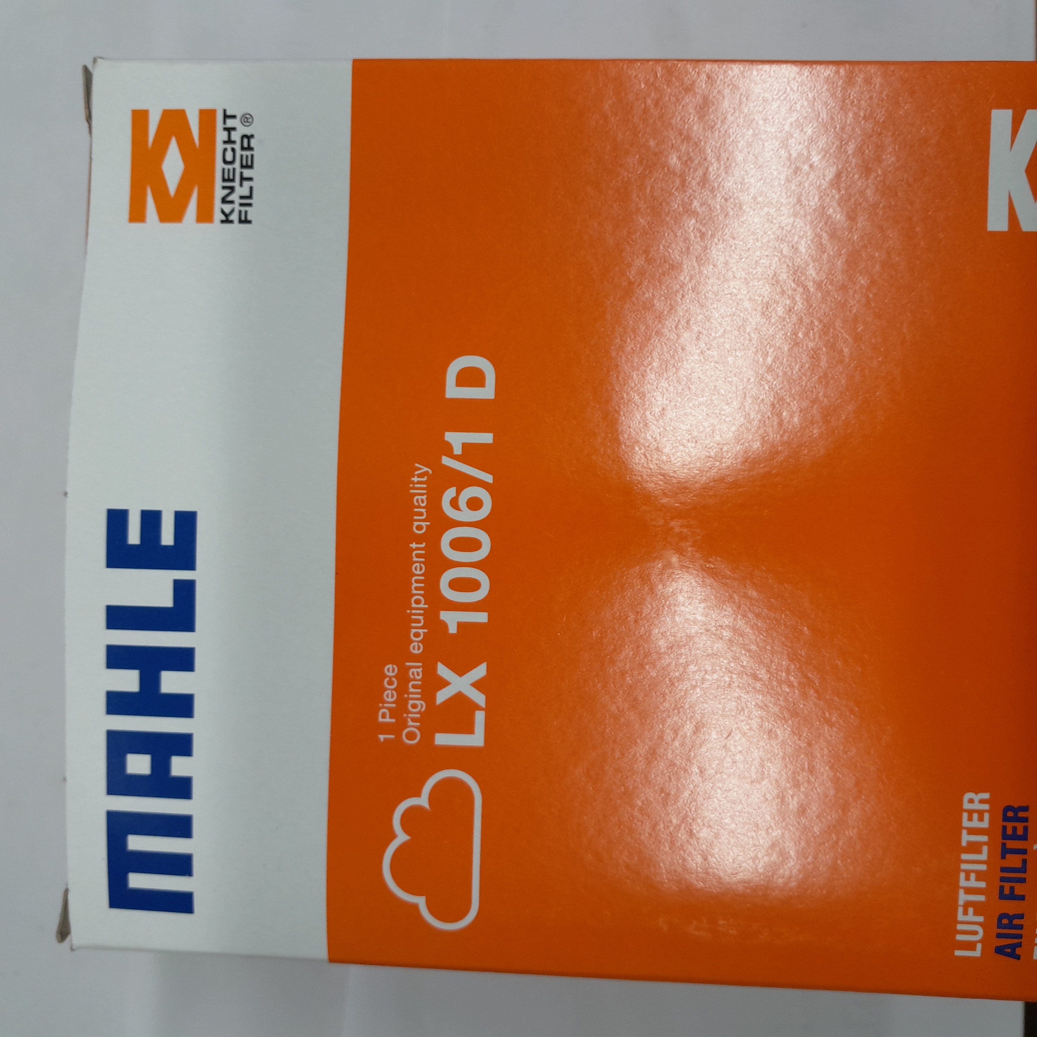 LX 1006/1 D Oro filtras MAHLE 