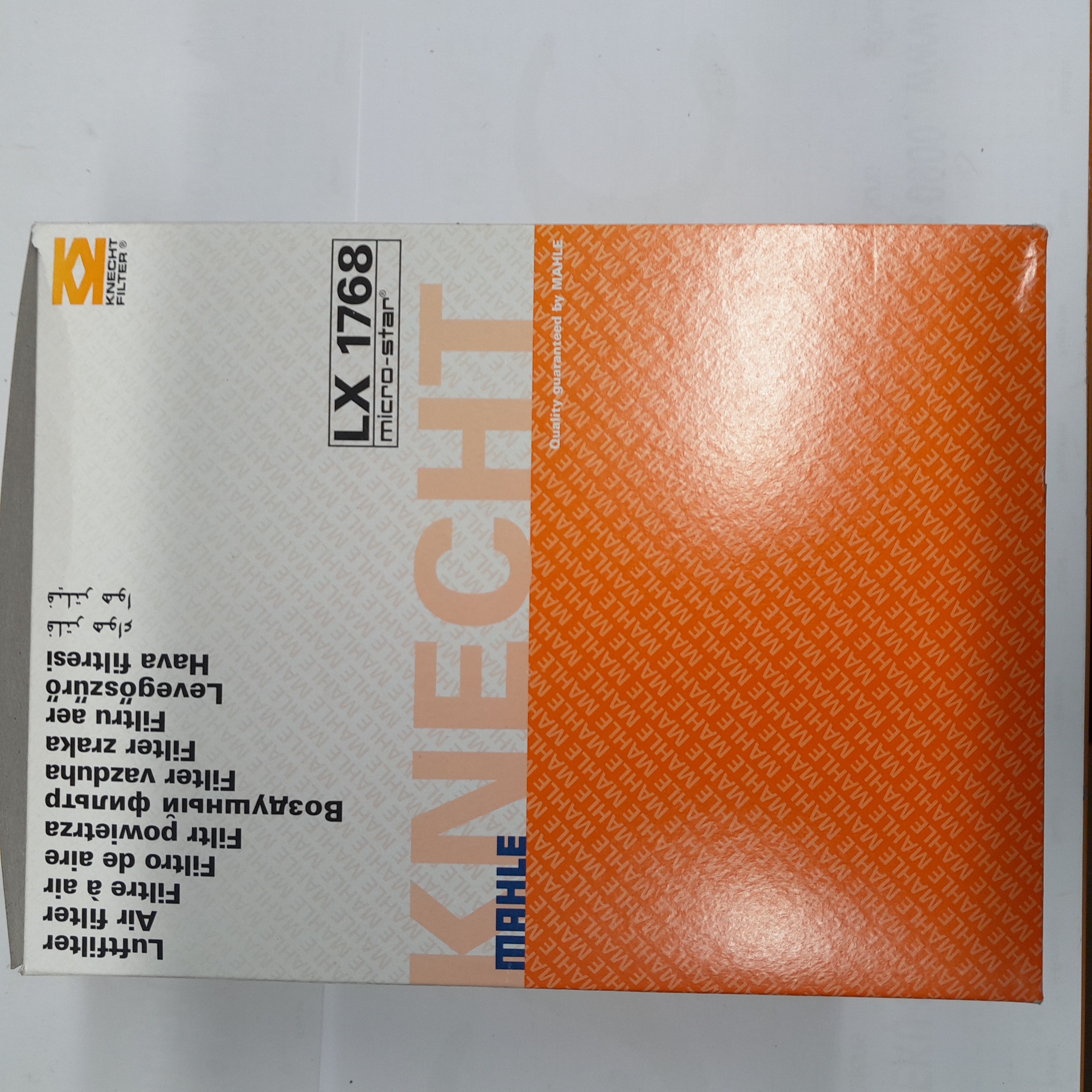 Lx1768 Oro filtras Knecht