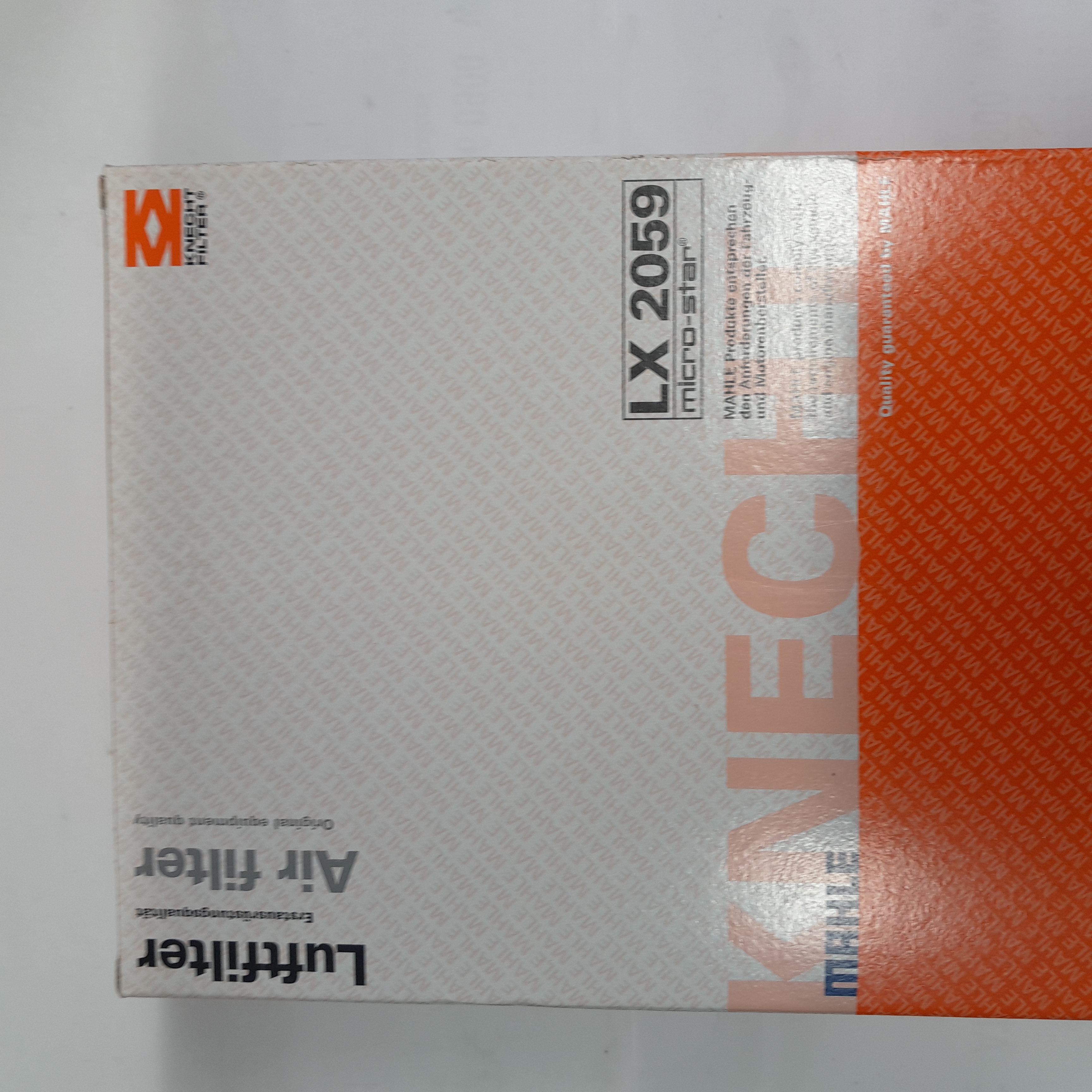  LX 2059 Oro filtras Knecht