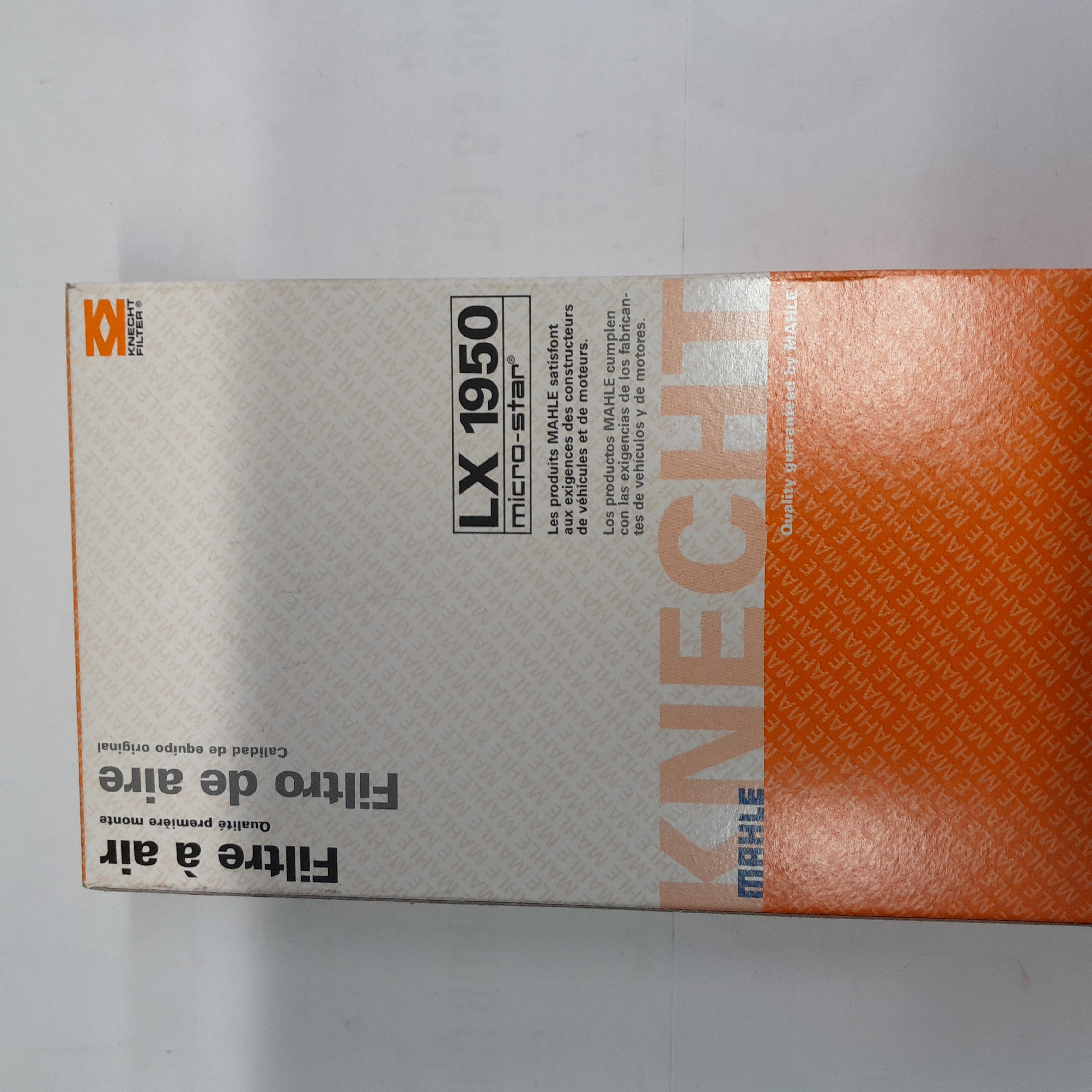  LX 1950 Oro filtras KNECHT