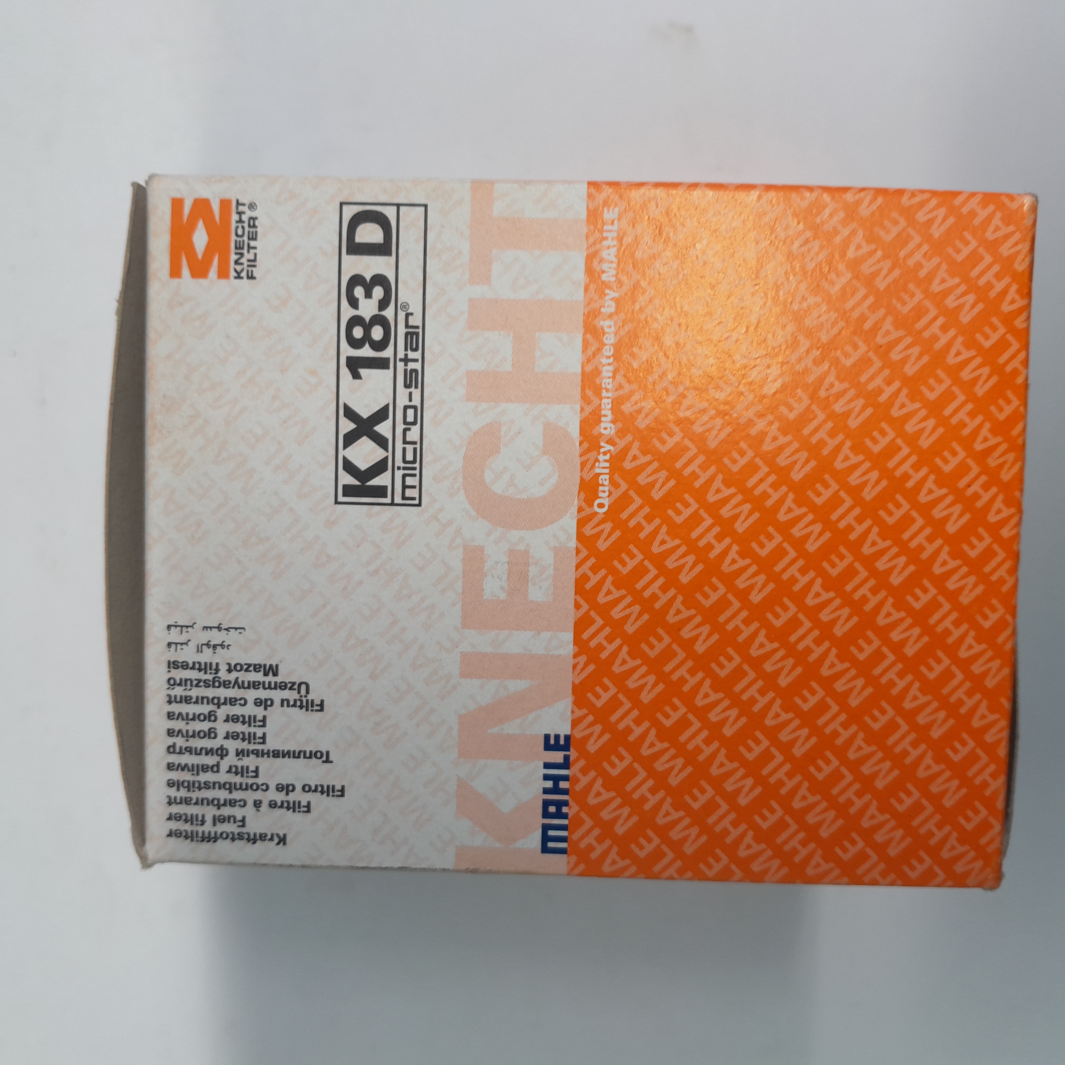 KNECHT KX 183D mikrofiltras