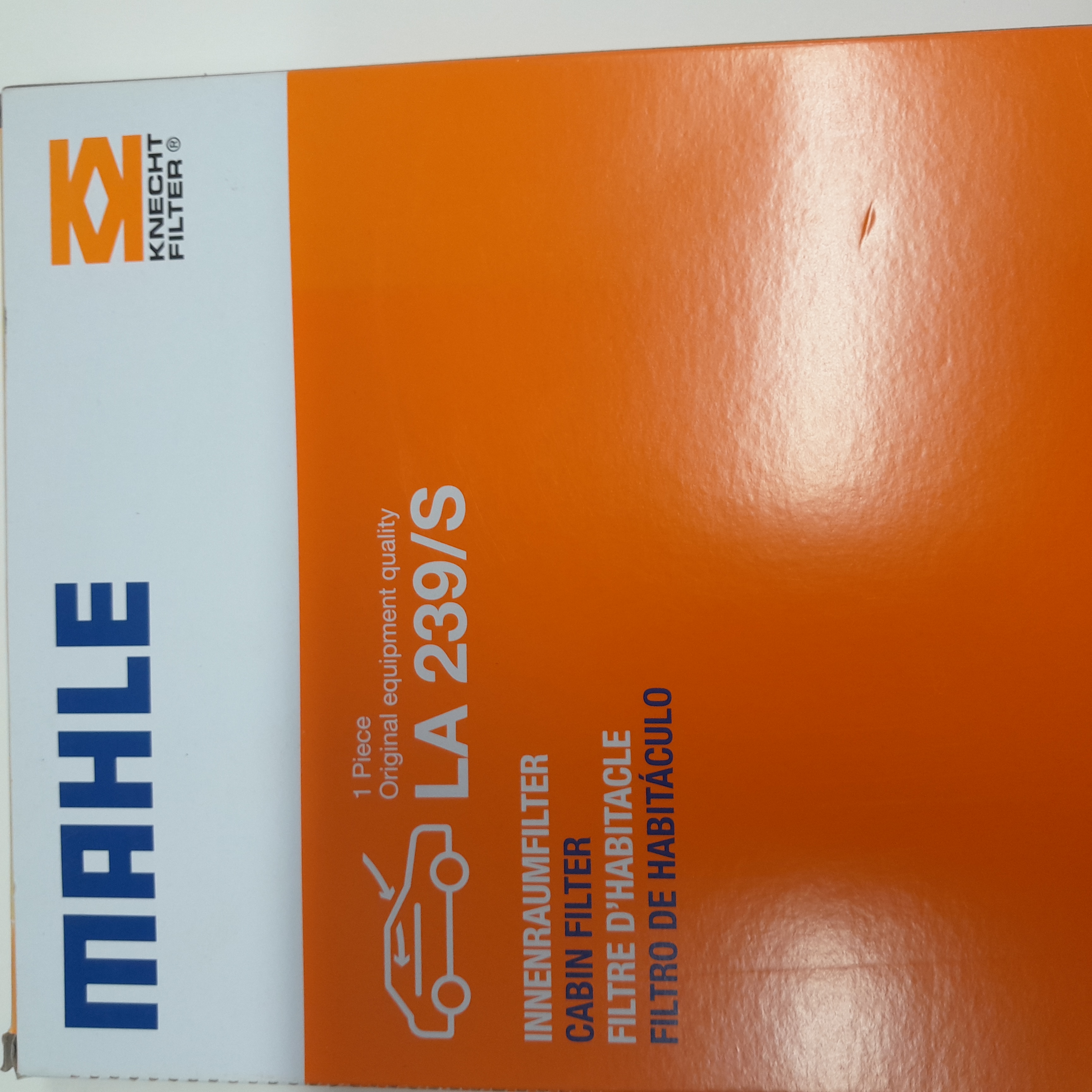 MAHLE LA 239/S salono filtras