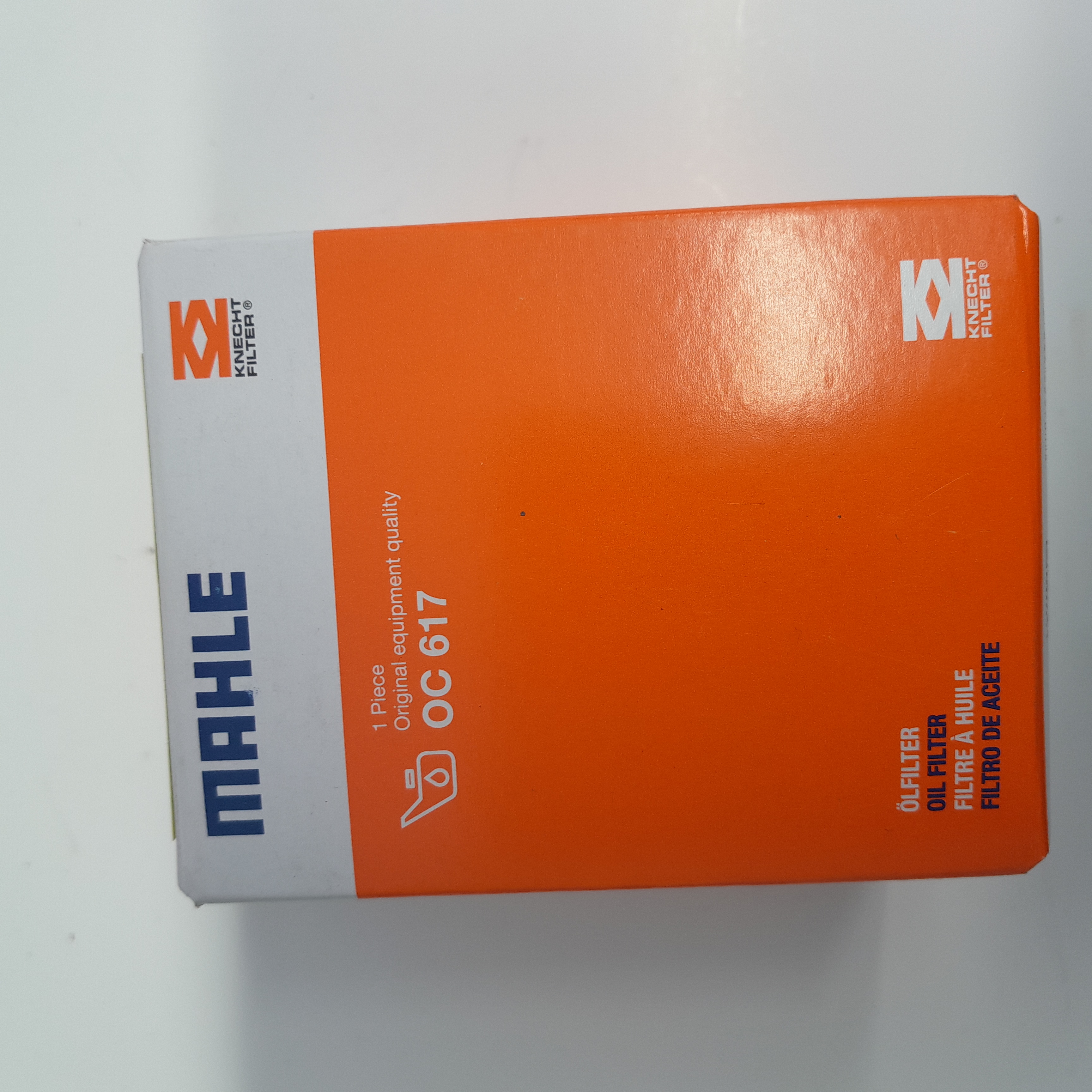 MAHLE Alyvos filtras OC 617