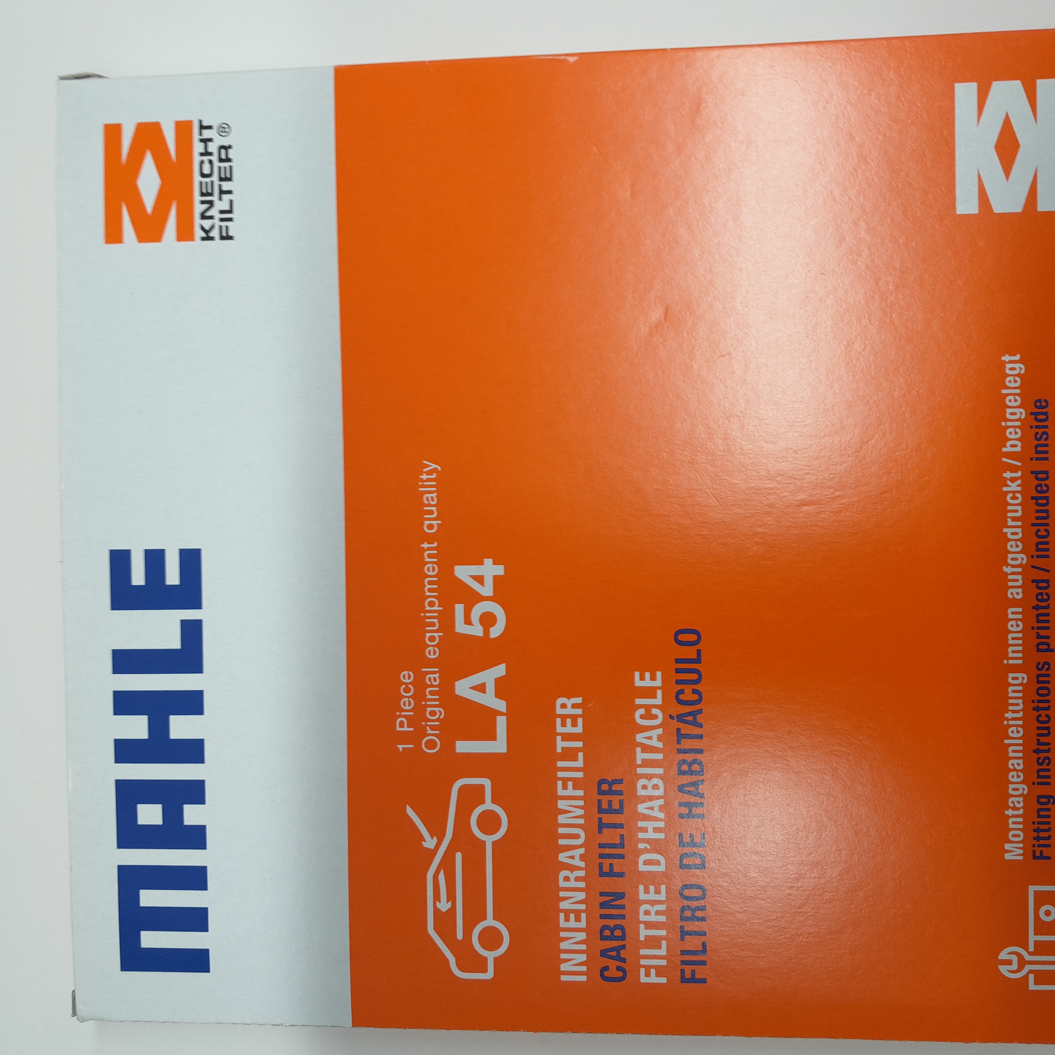 MAHLE LA54 salono filtras