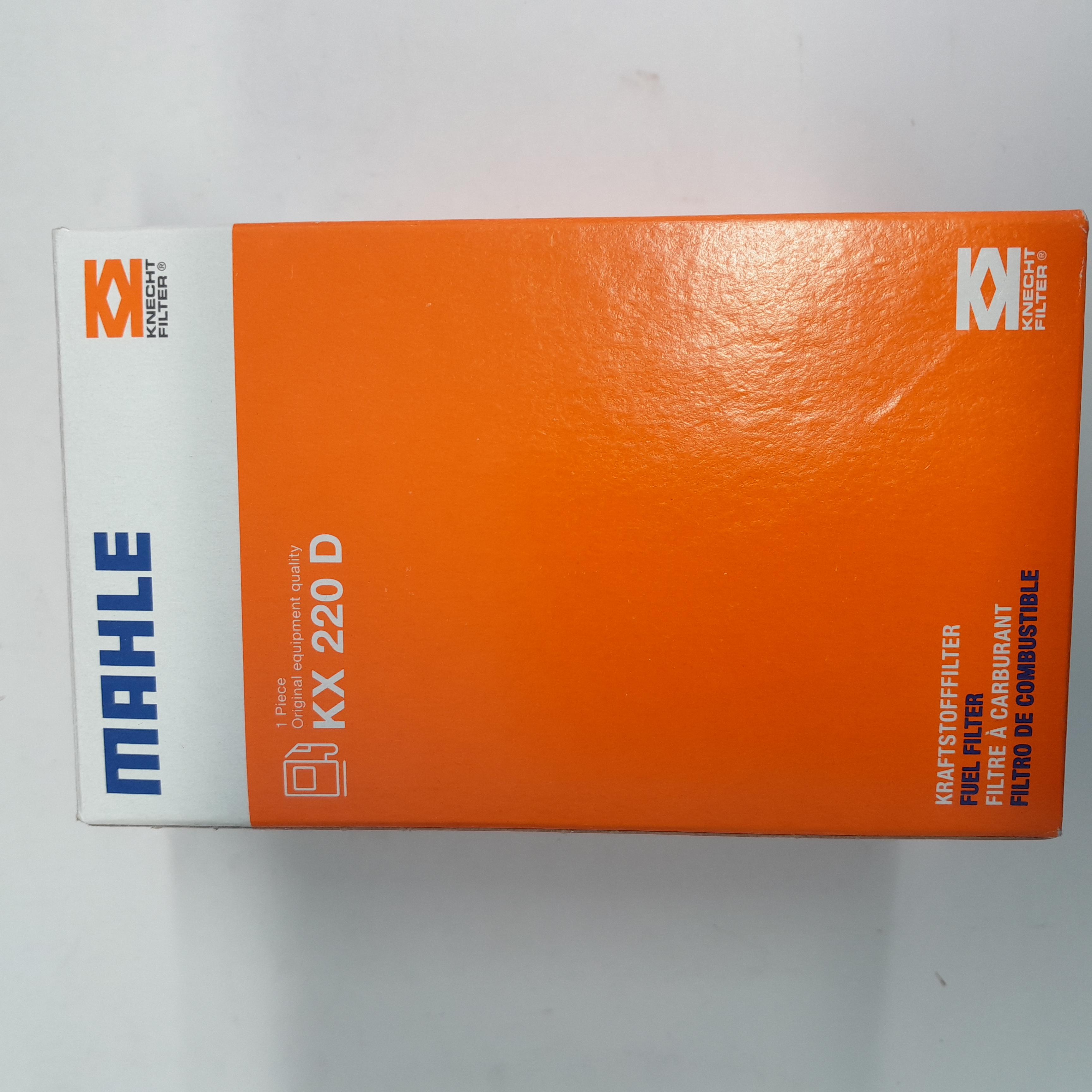 MAHLE KX 220 D kuro filtras