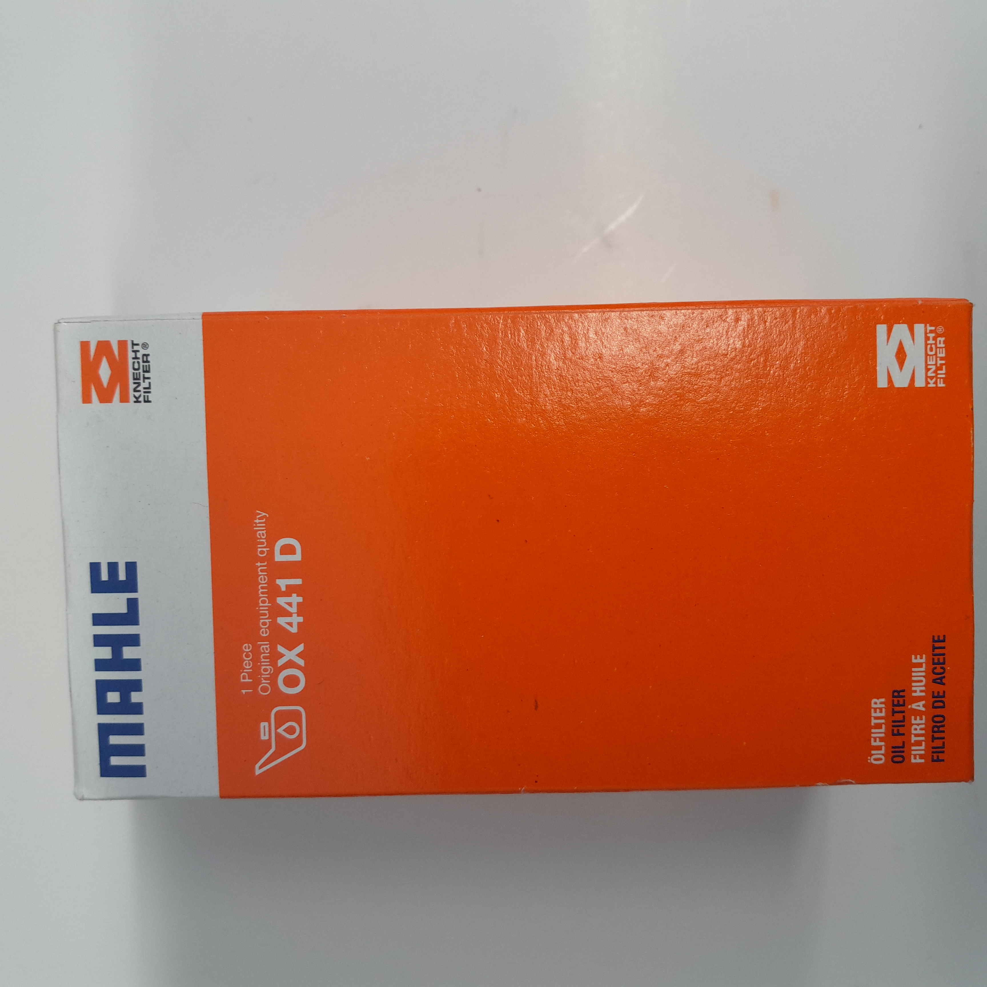 Mahle OX 441D alyvos filtras