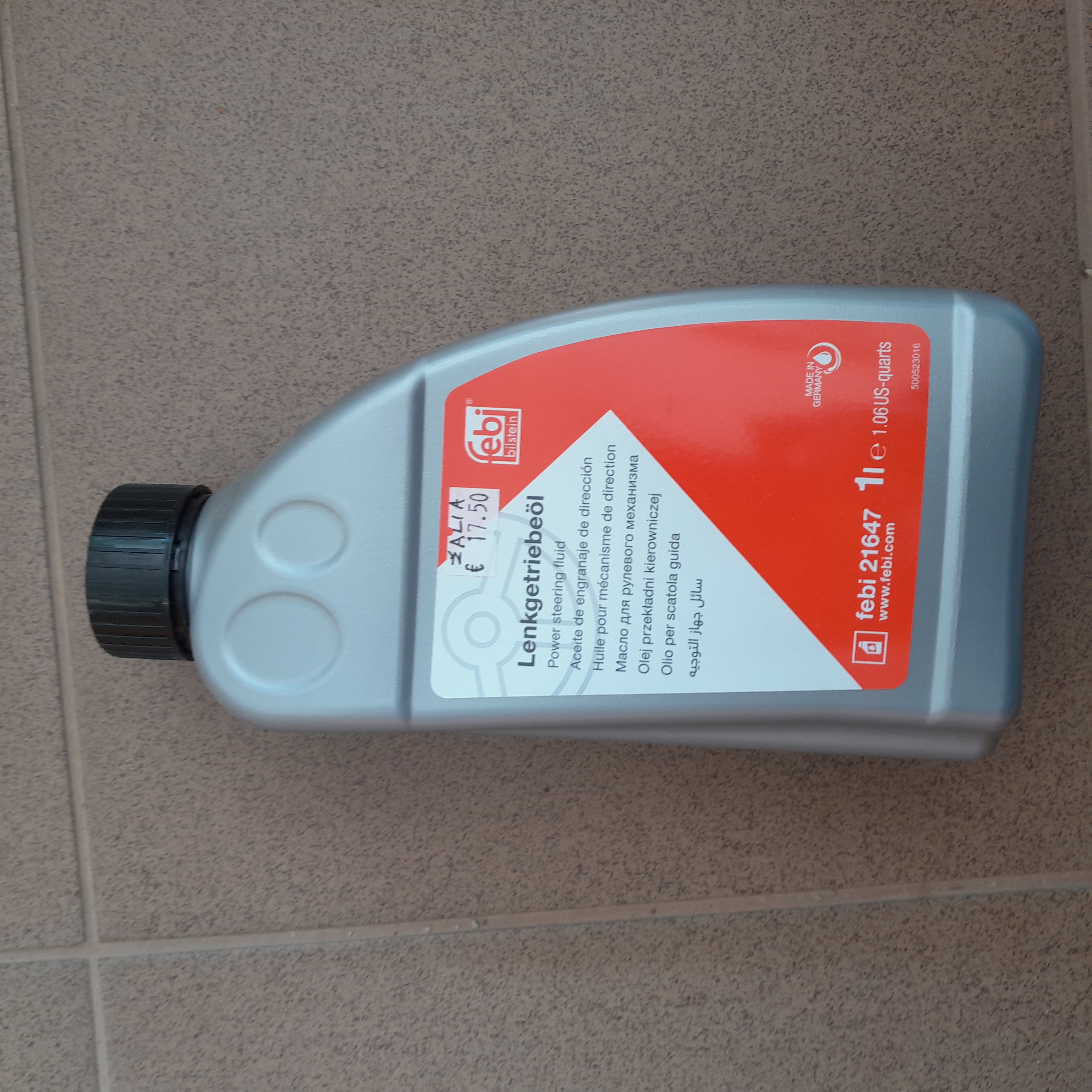 Vairo stiprintuvo alyva Febi 21647 spalva žalia