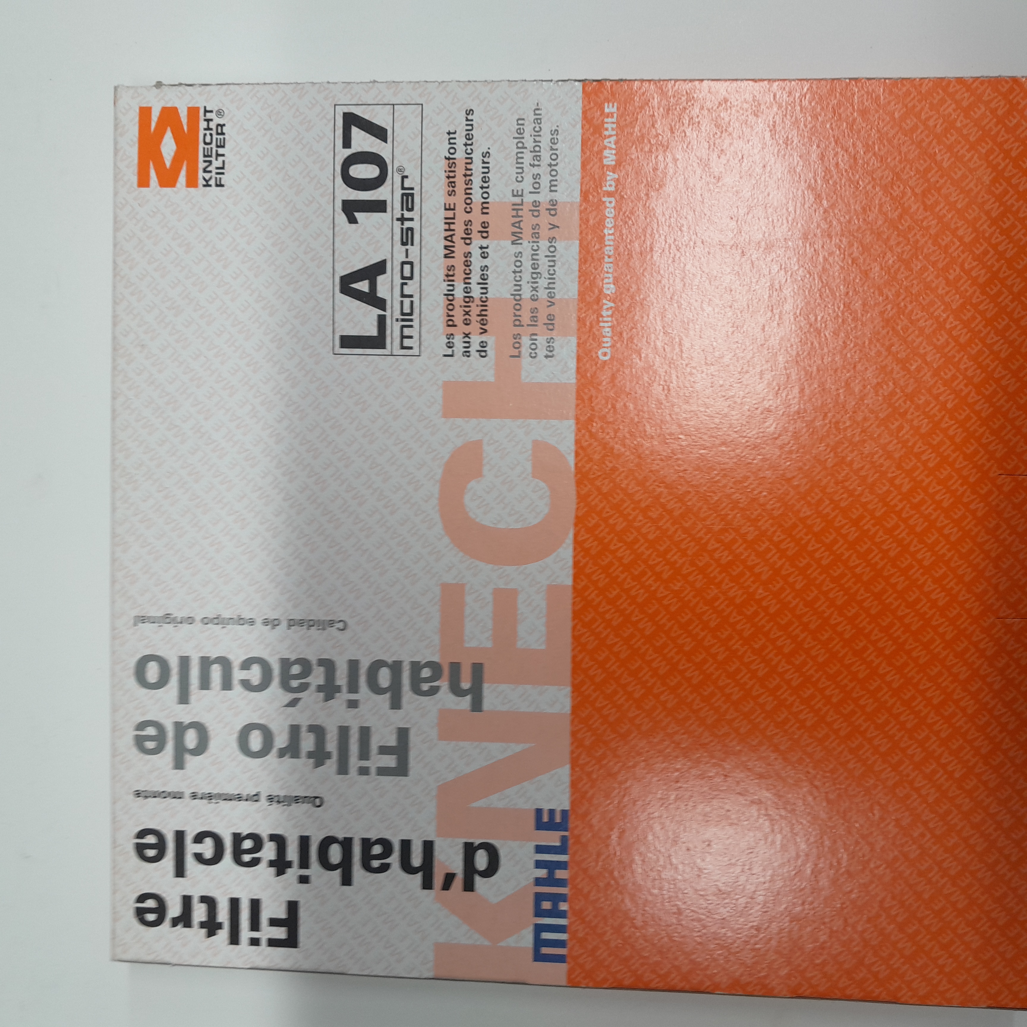 Salono filtras LA107 KNECHT