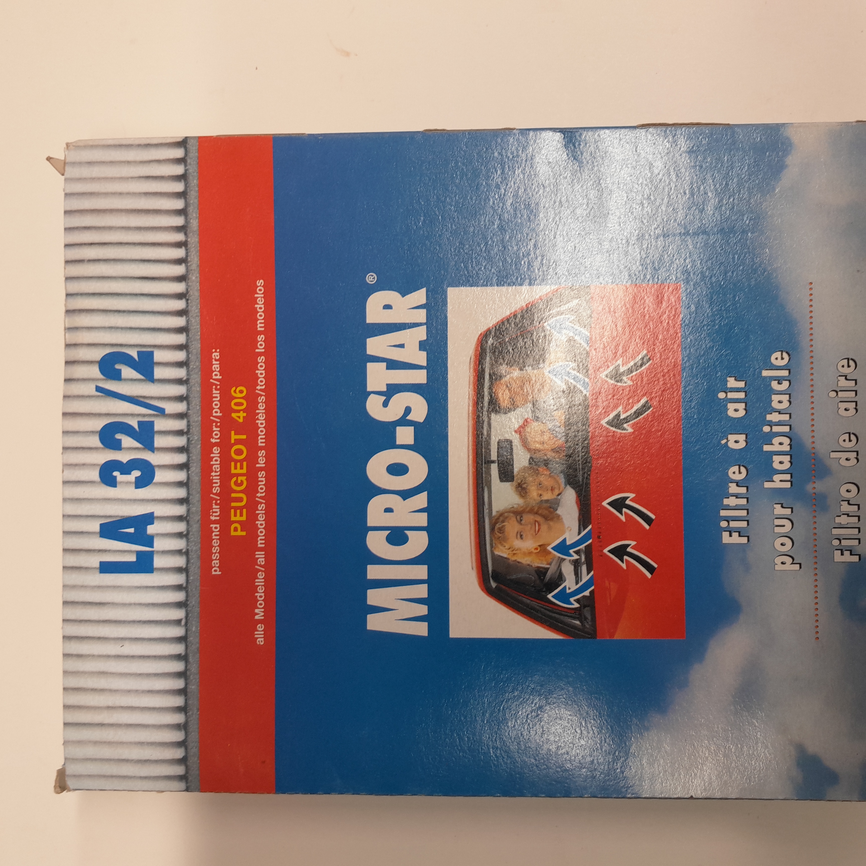 Salono filtras MICRO-STAR LA32/2