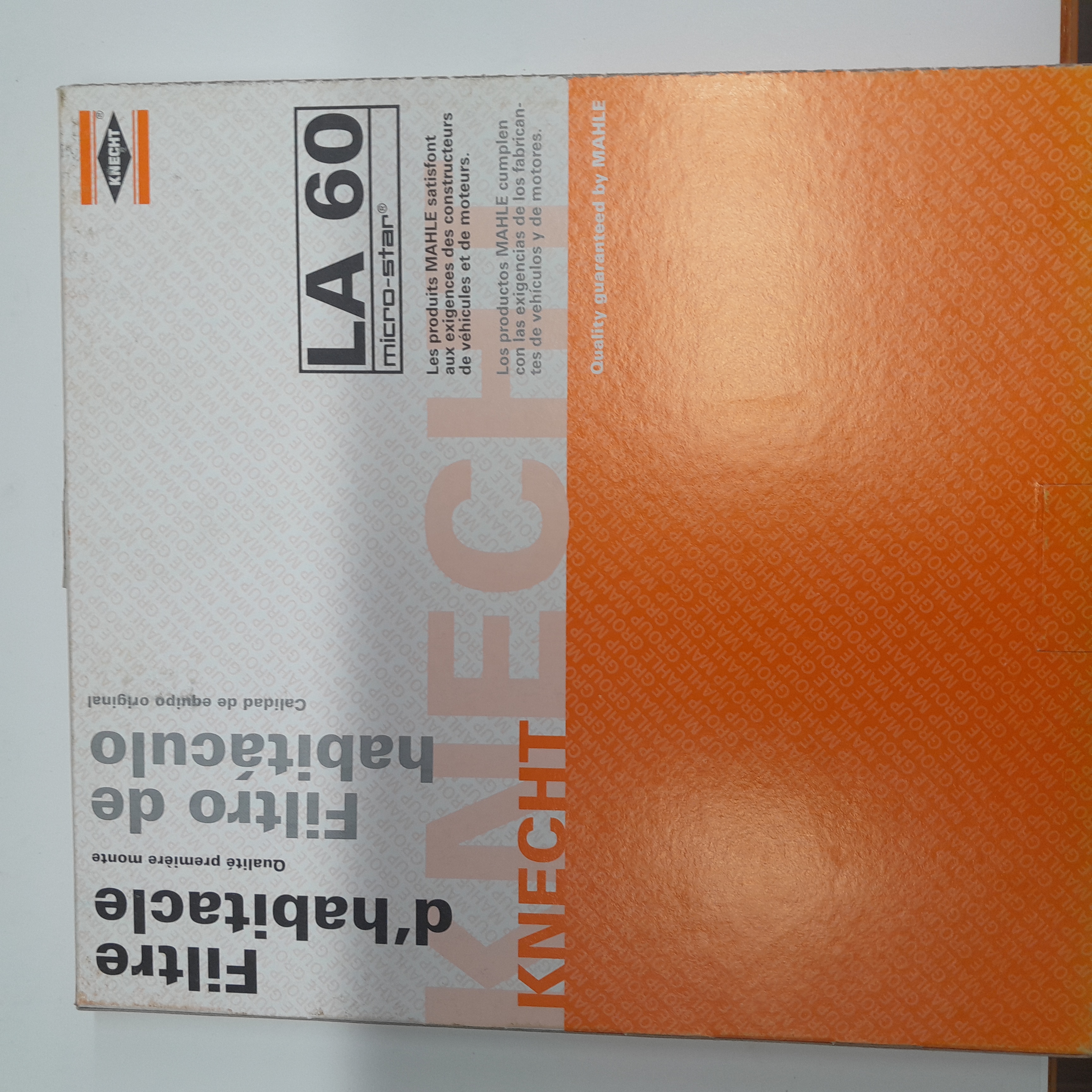 KNECHT LA60 salono filtras