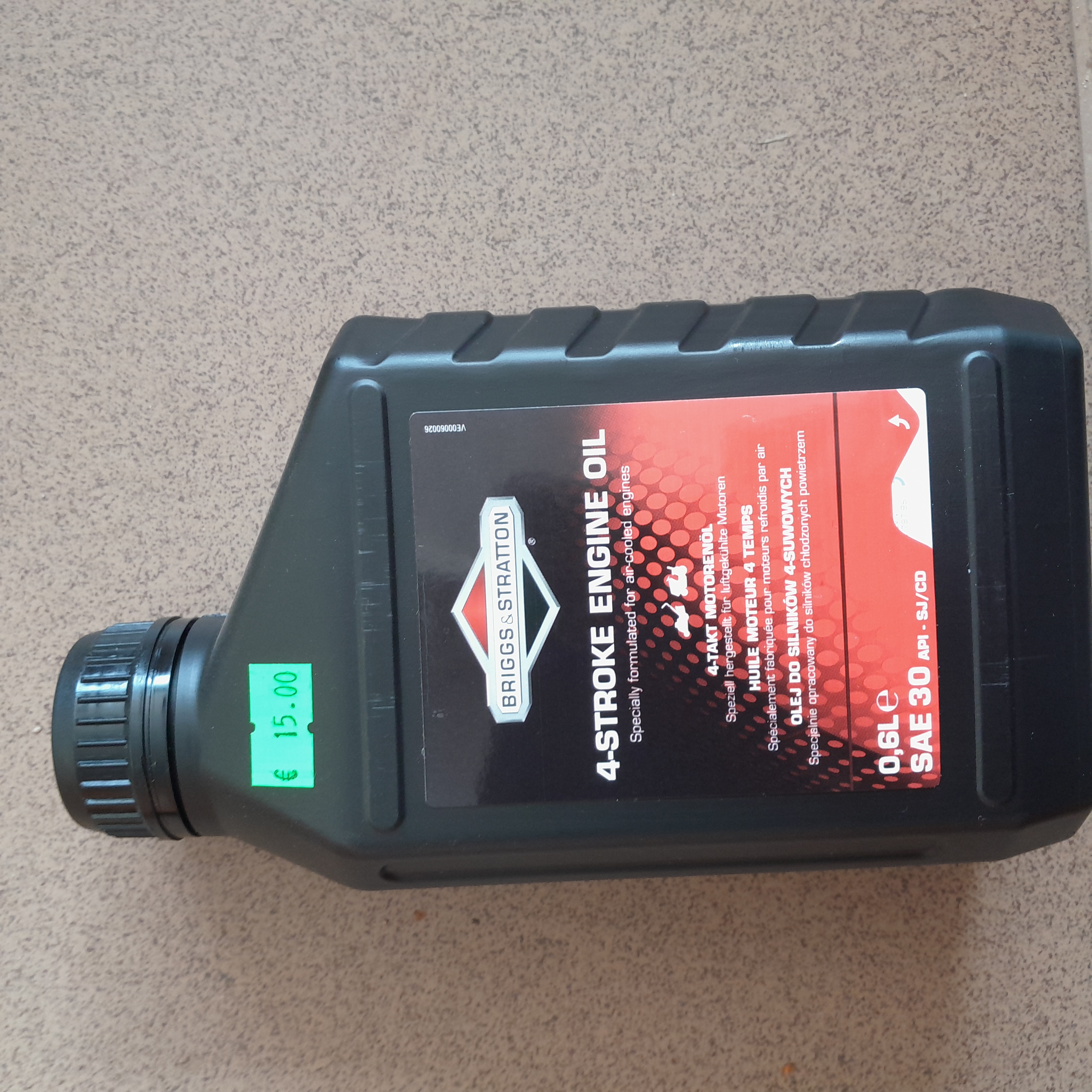 Variklio alyva 4-taktė 0,6 l