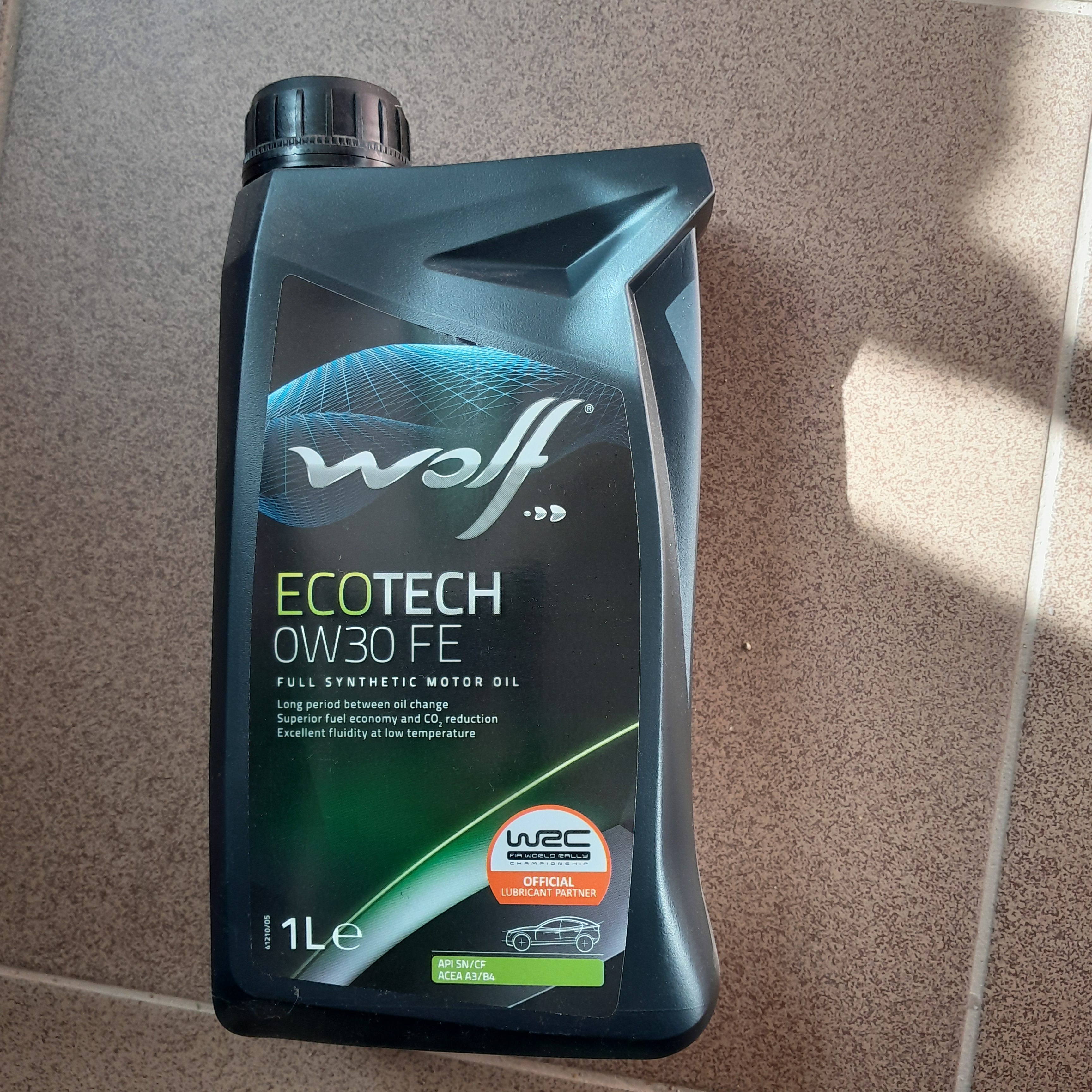 Variklio alyva Wolf Ecotech 0W30 FE 1l