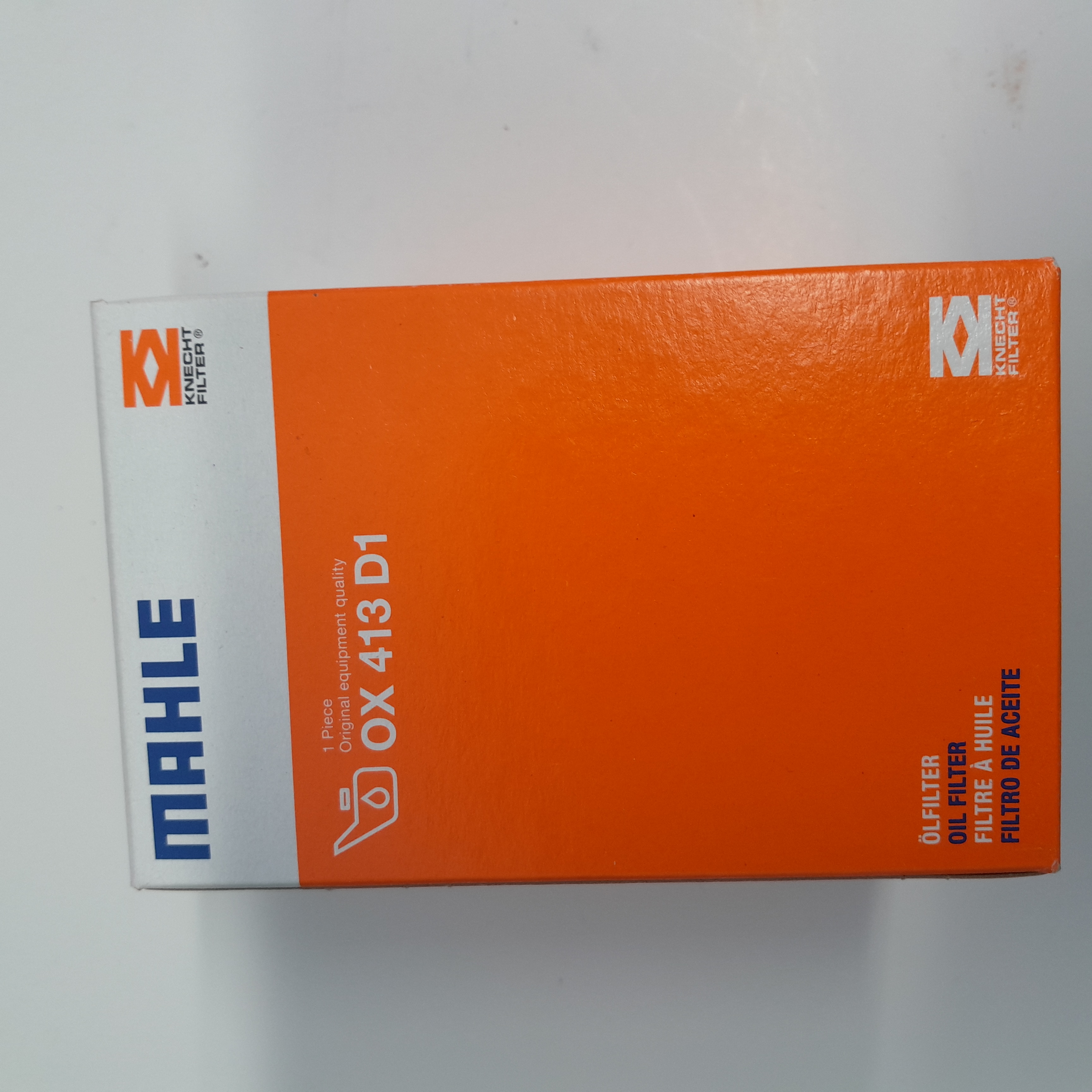 Mahle OX 413D1 alyvos filtras