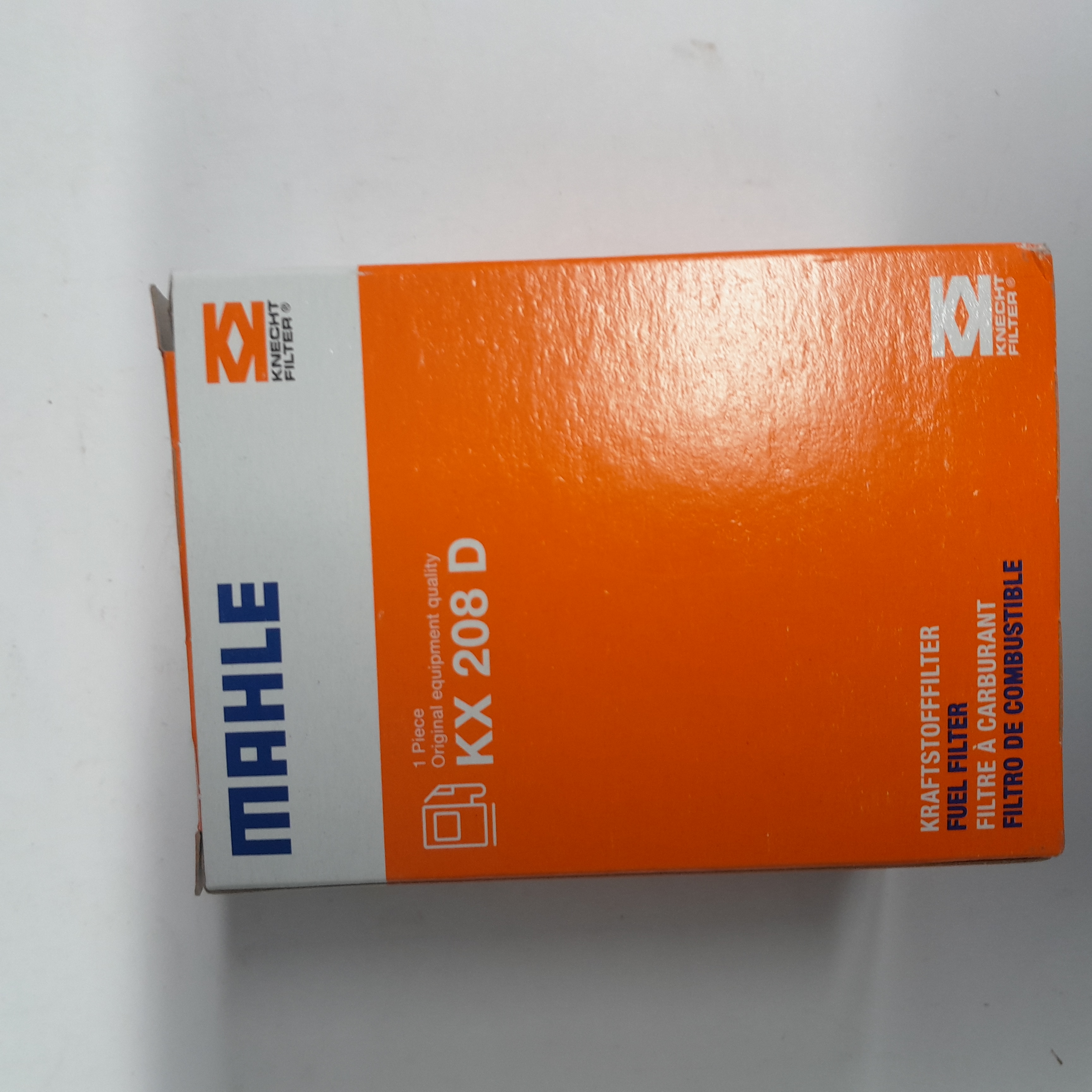 MAHLE KX 208 D kuro filtras