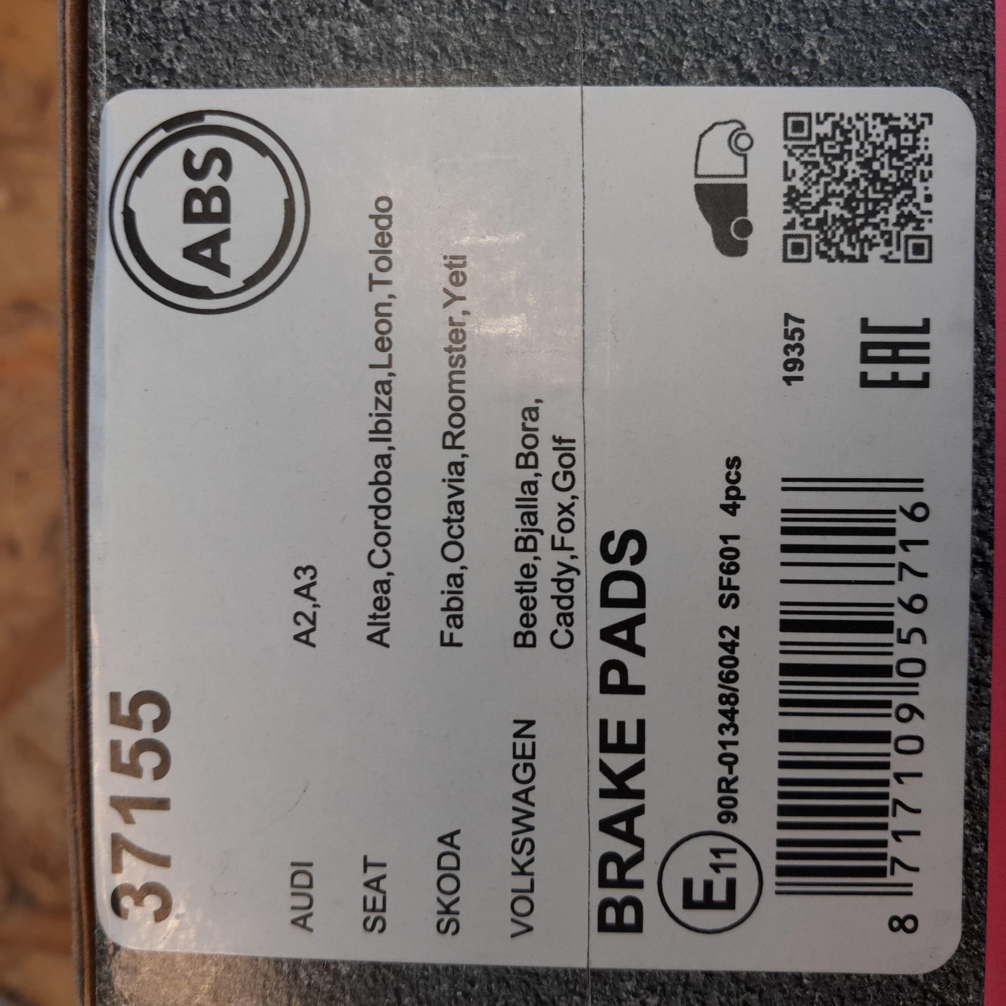 abs 37155 Kaladėlės 