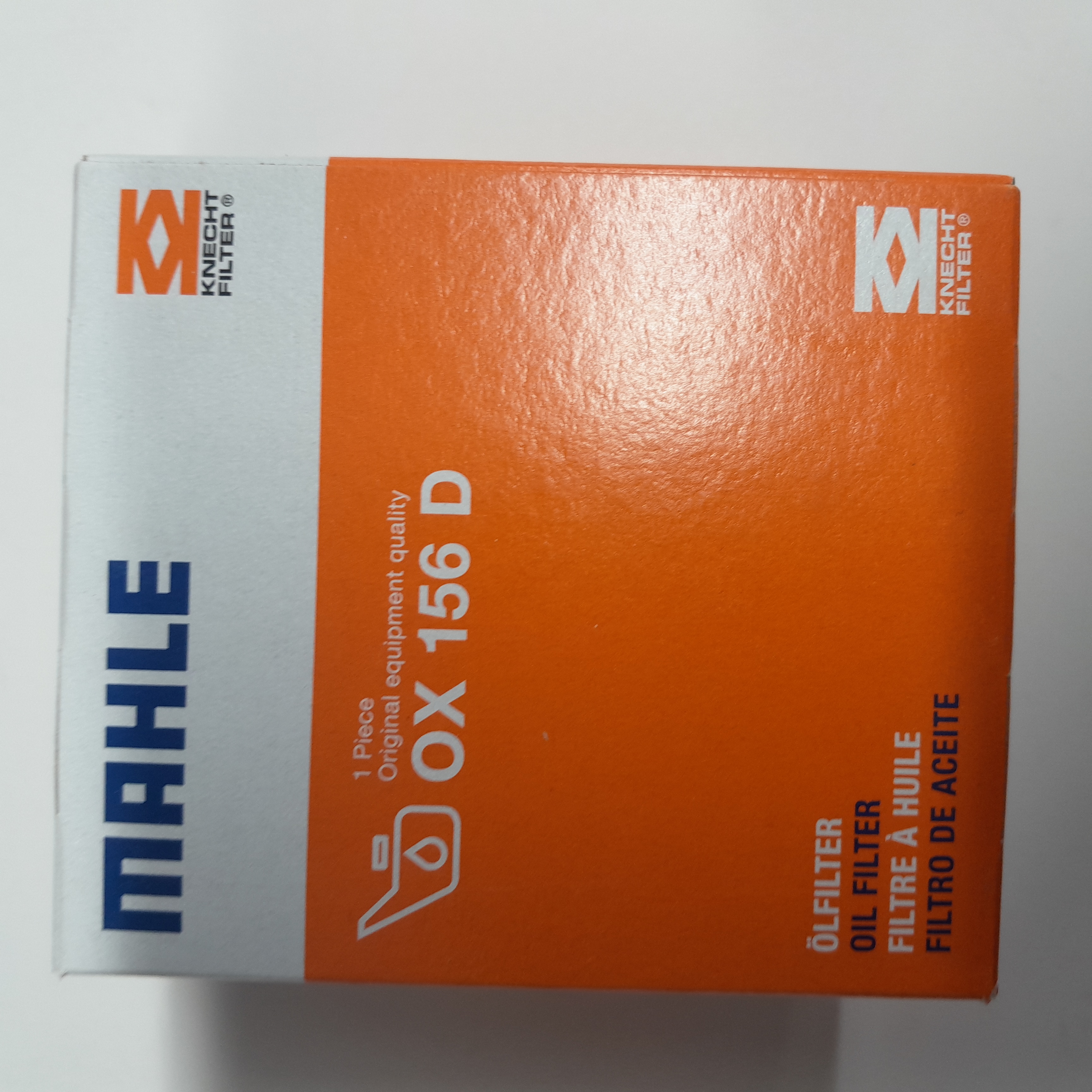 Mahle OX 156 D Tepalo filtras