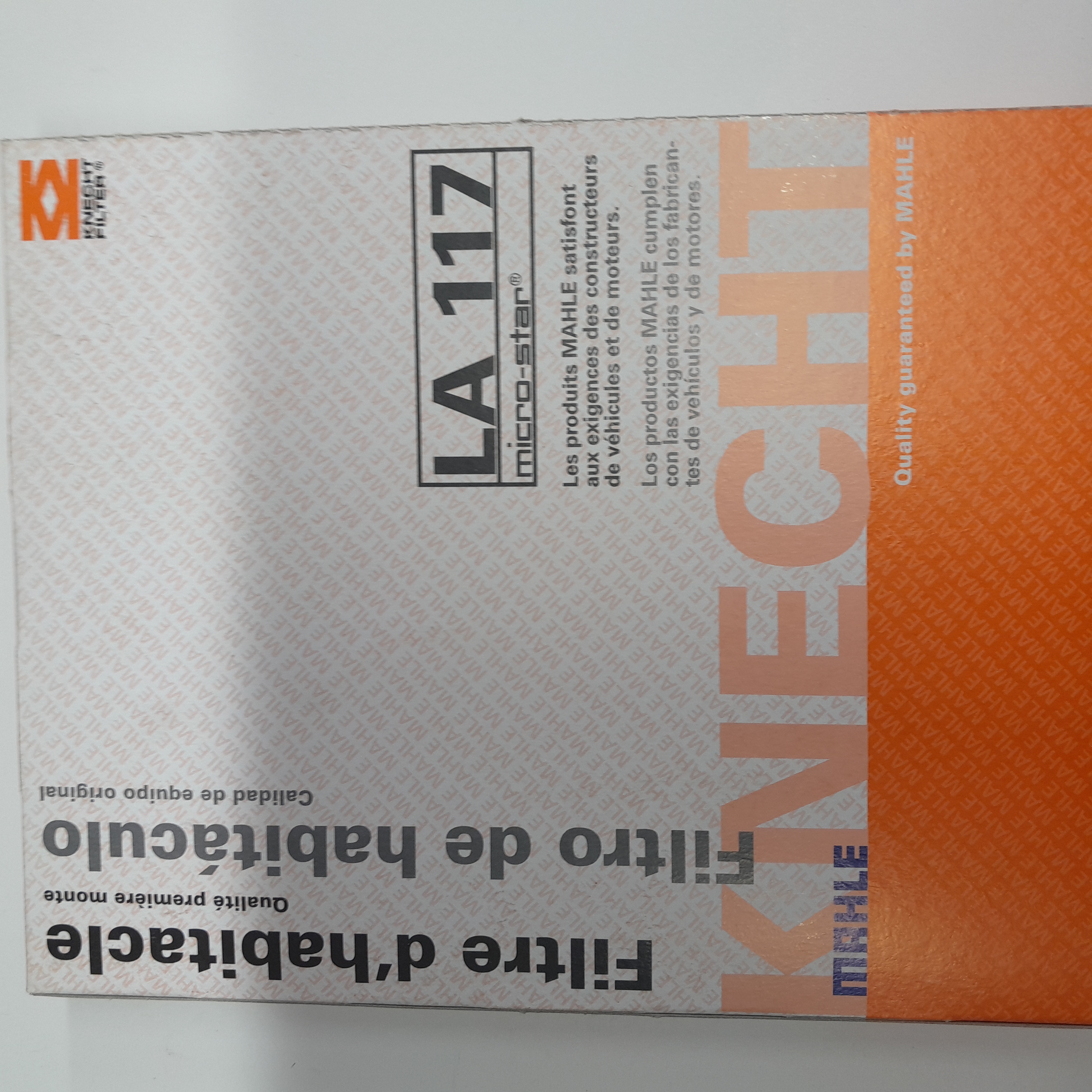 Salono filtras LA117