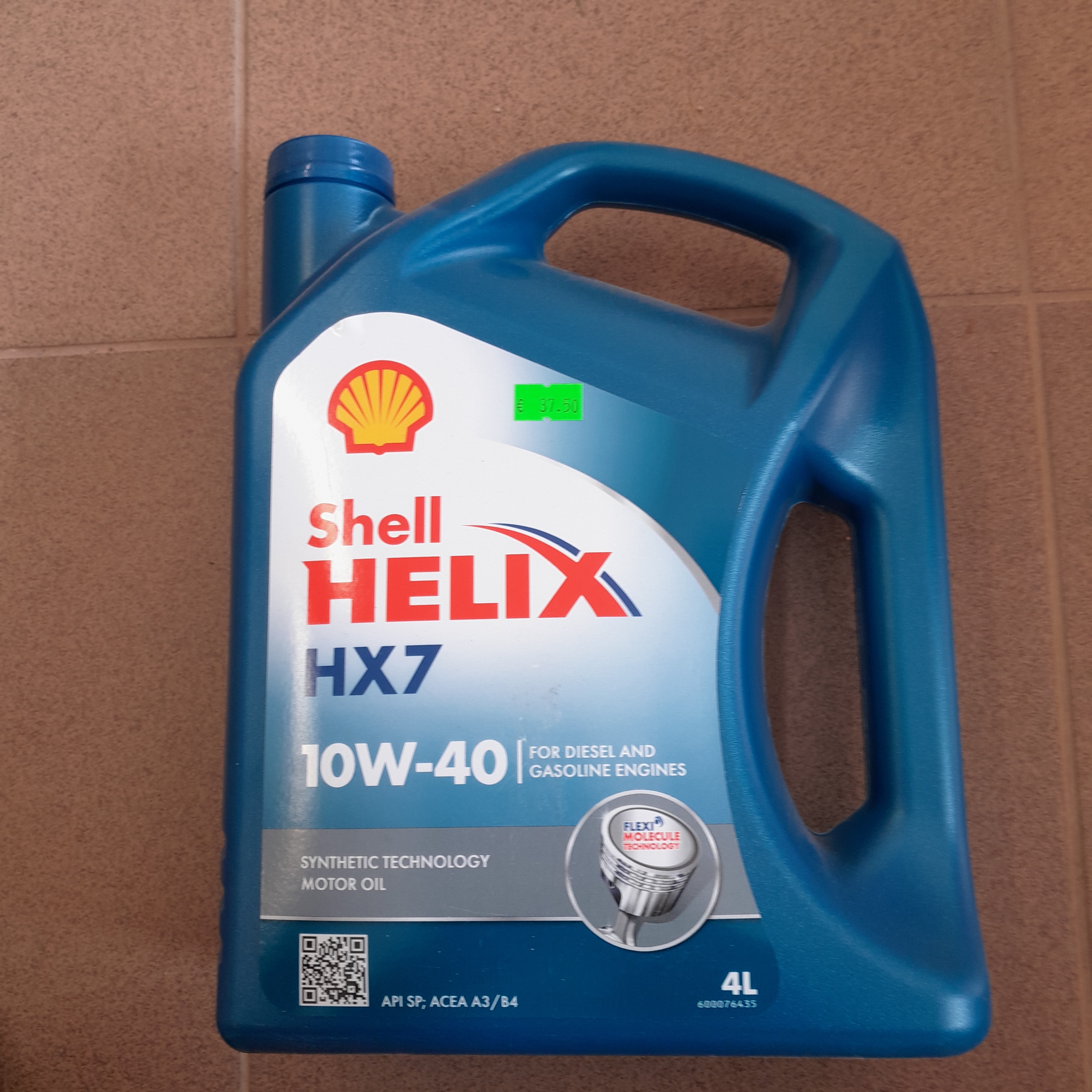 Shell Helix HX7 10W-40 variklio alyva 4l